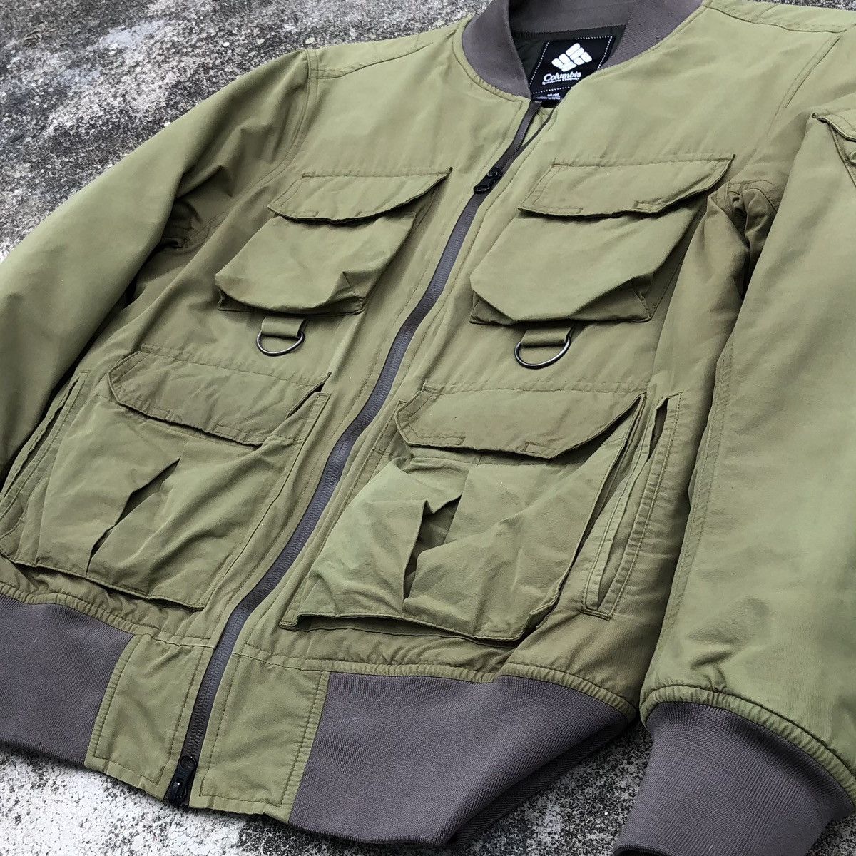 Columbia Colombia Cargo Bomber Jacket Size US M / EU 48-50 / 2 - 3 Thumbnail