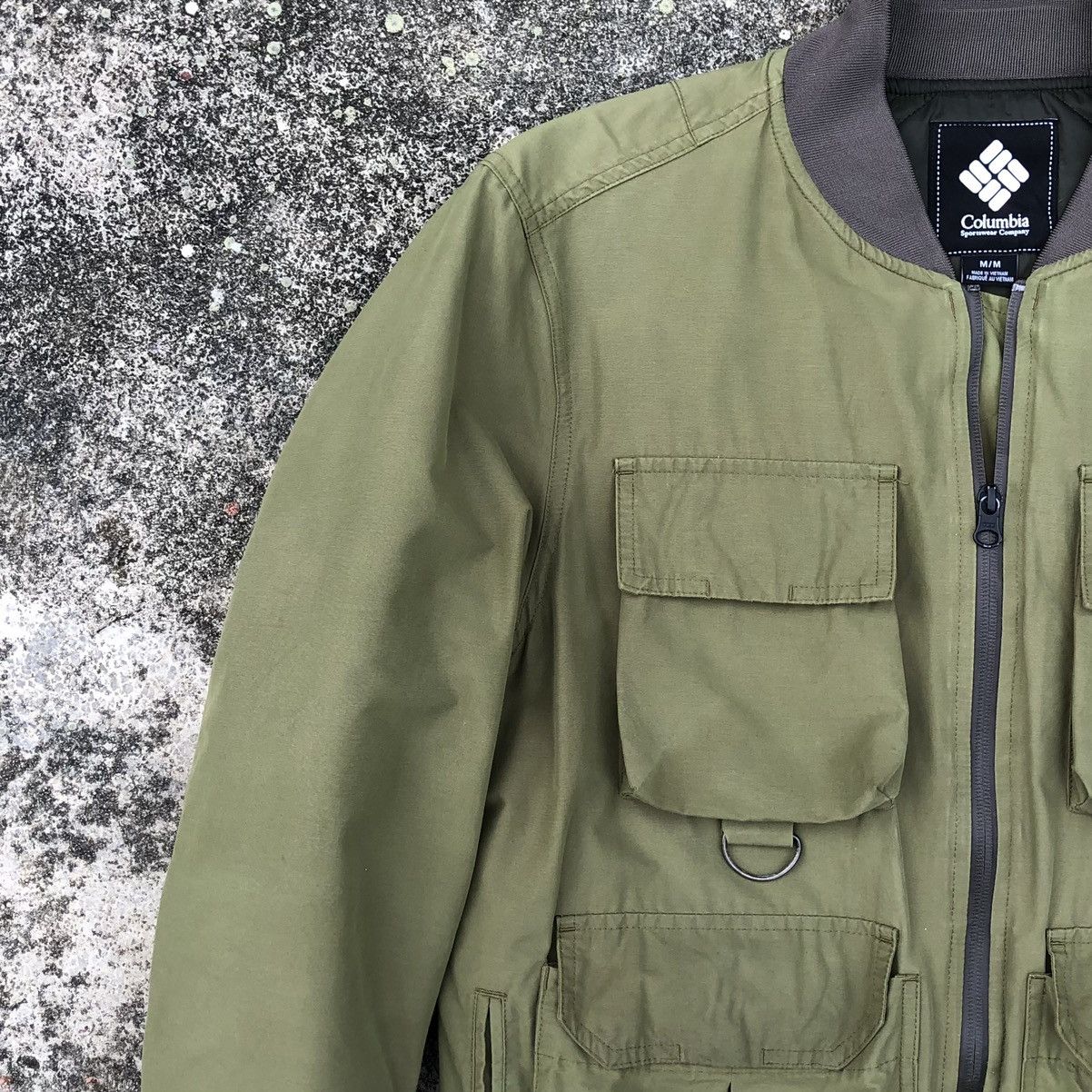 Columbia Colombia Cargo Bomber Jacket Size US M / EU 48-50 / 2 - 6 Thumbnail