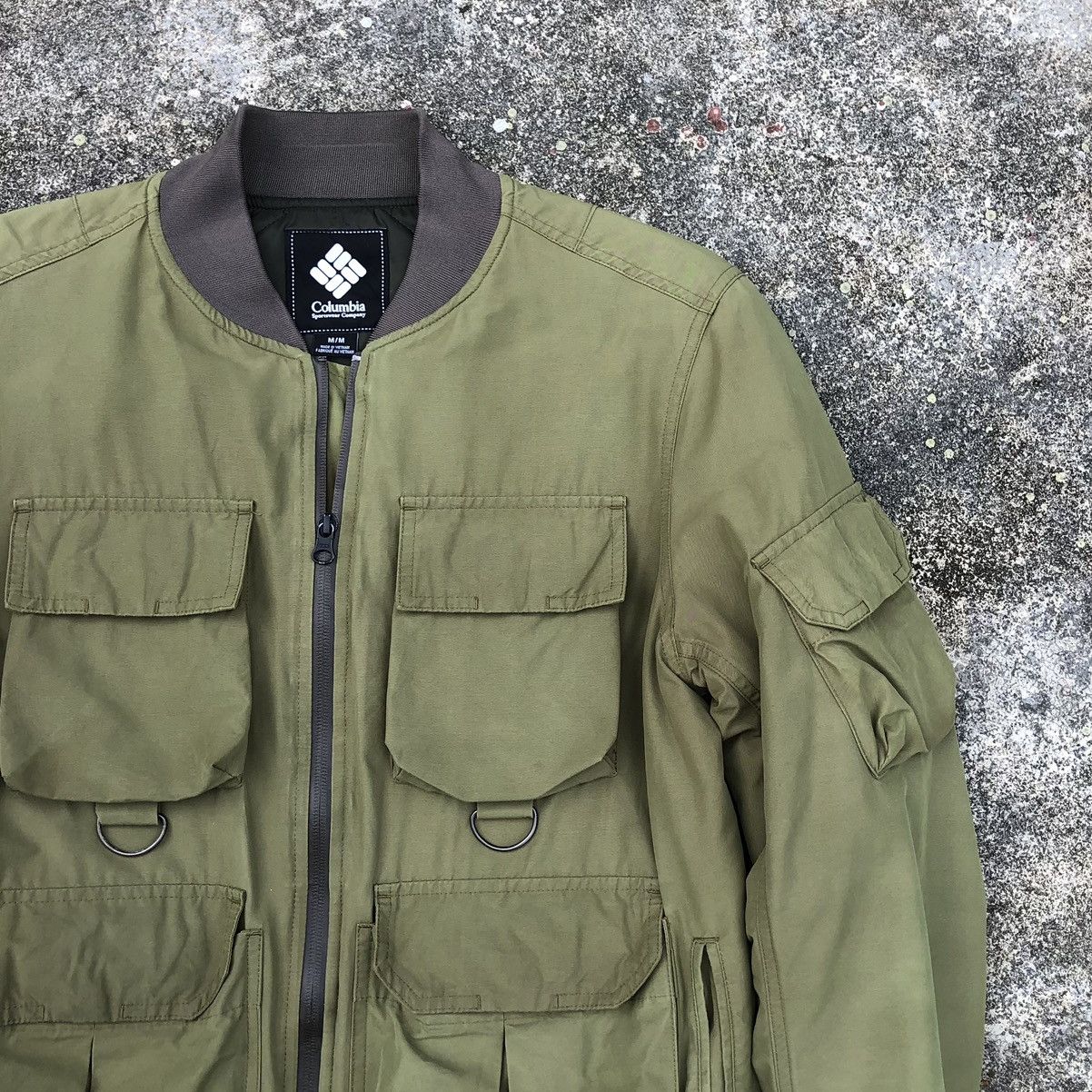 Columbia Colombia Cargo Bomber Jacket Size US M / EU 48-50 / 2 - 5 Thumbnail