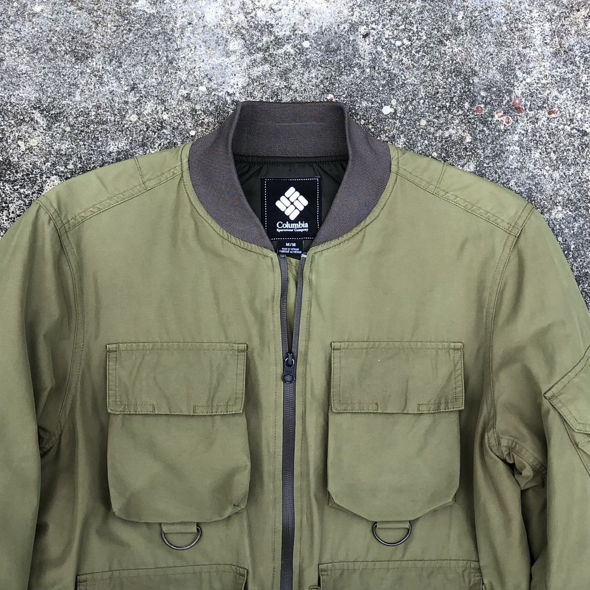Columbia Colombia Cargo Bomber Jacket Size US M / EU 48-50 / 2 - 4 Thumbnail
