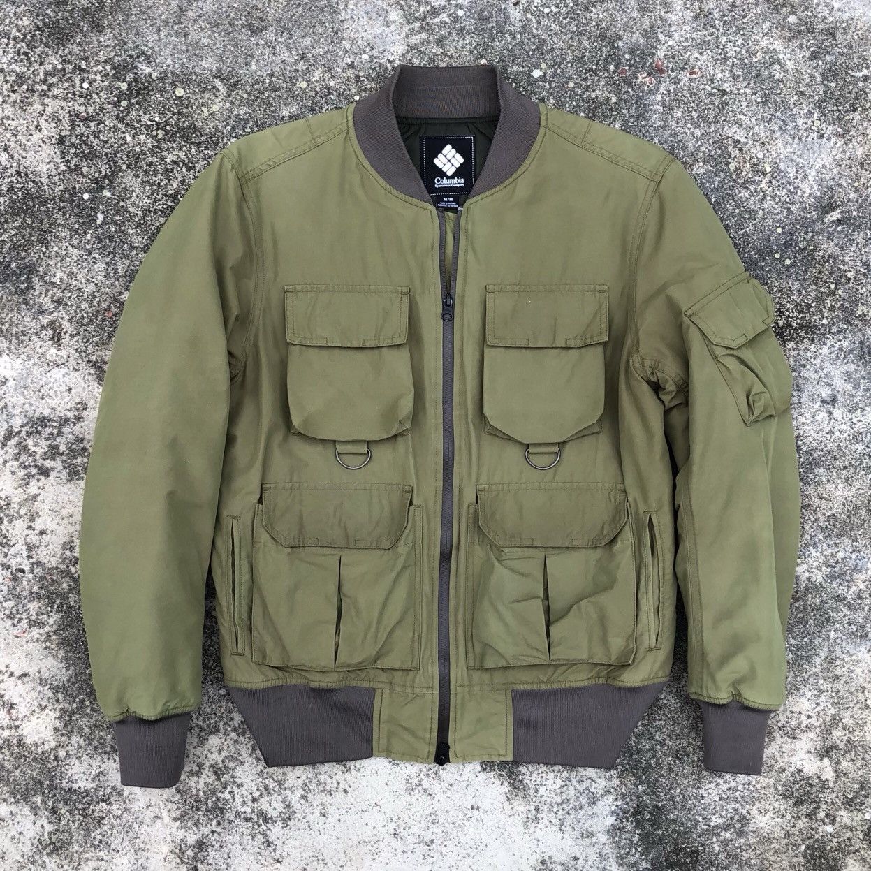 Columbia Colombia Cargo Bomber Jacket Size US M / EU 48-50 / 2 - 1 Thumbnail