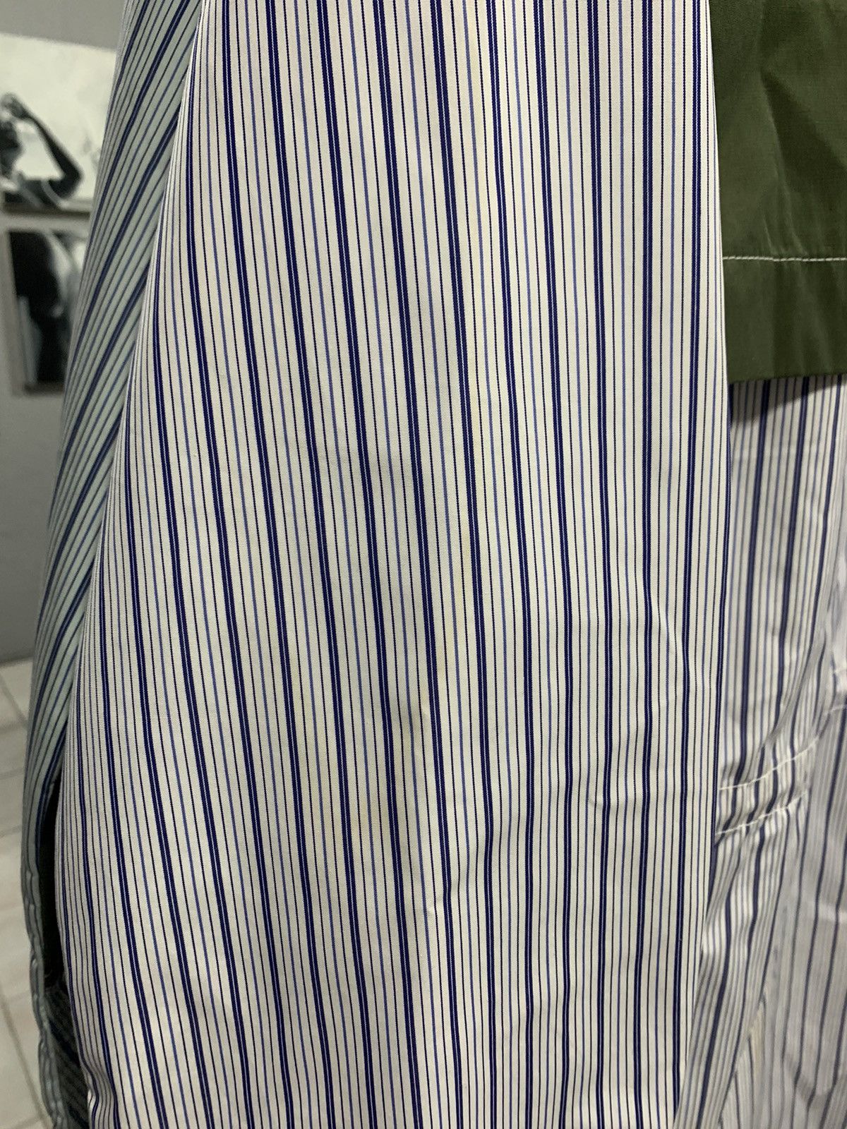 Junya Watanabe RUNWAY SS19 Camouflage - Stripe Paneled Coat Size US XS / EU 42 / 0 - 11 Thumbnail