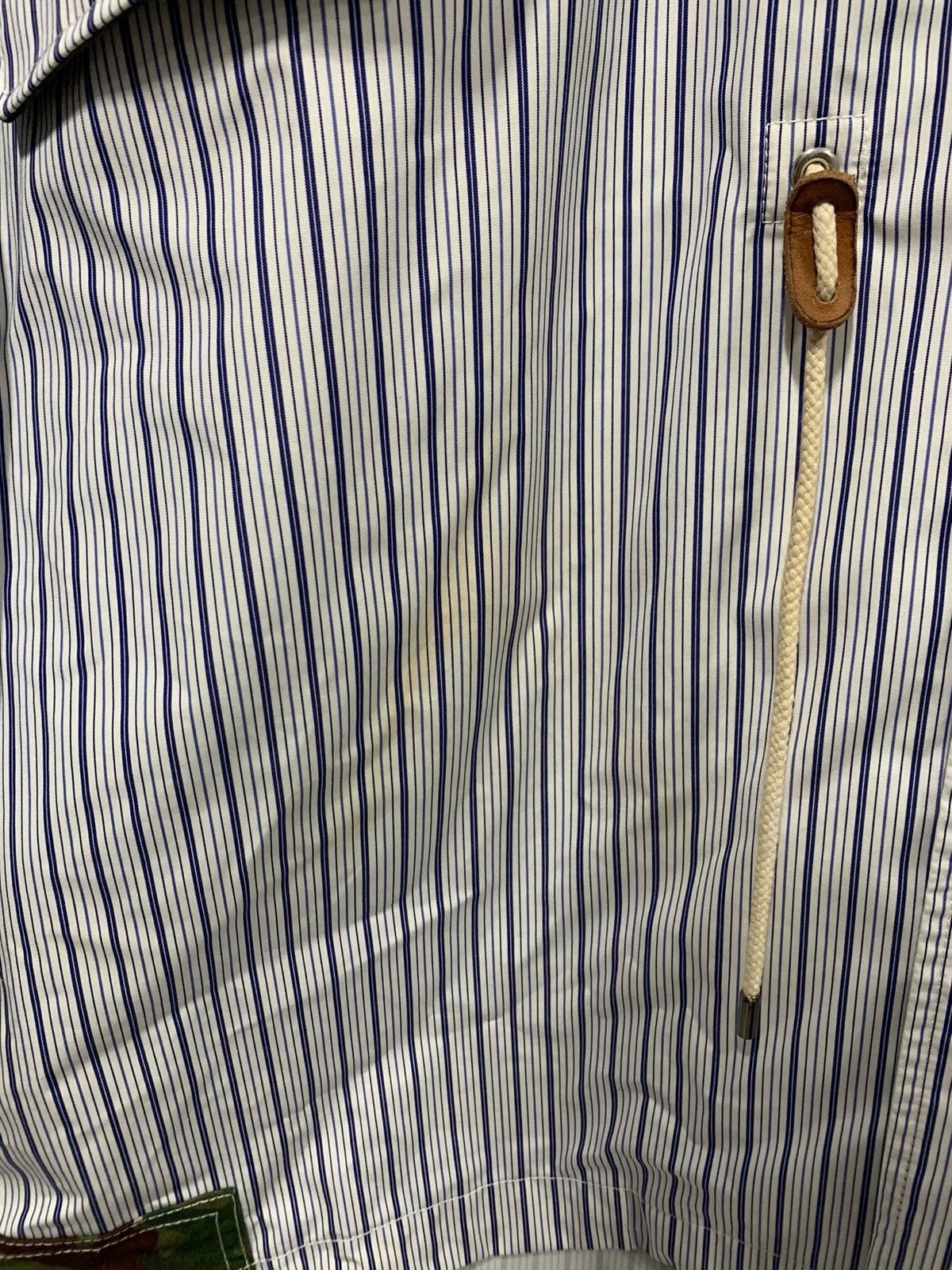 Junya Watanabe RUNWAY SS19 Camouflage - Stripe Paneled Coat Size US XS / EU 42 / 0 - 10 Thumbnail