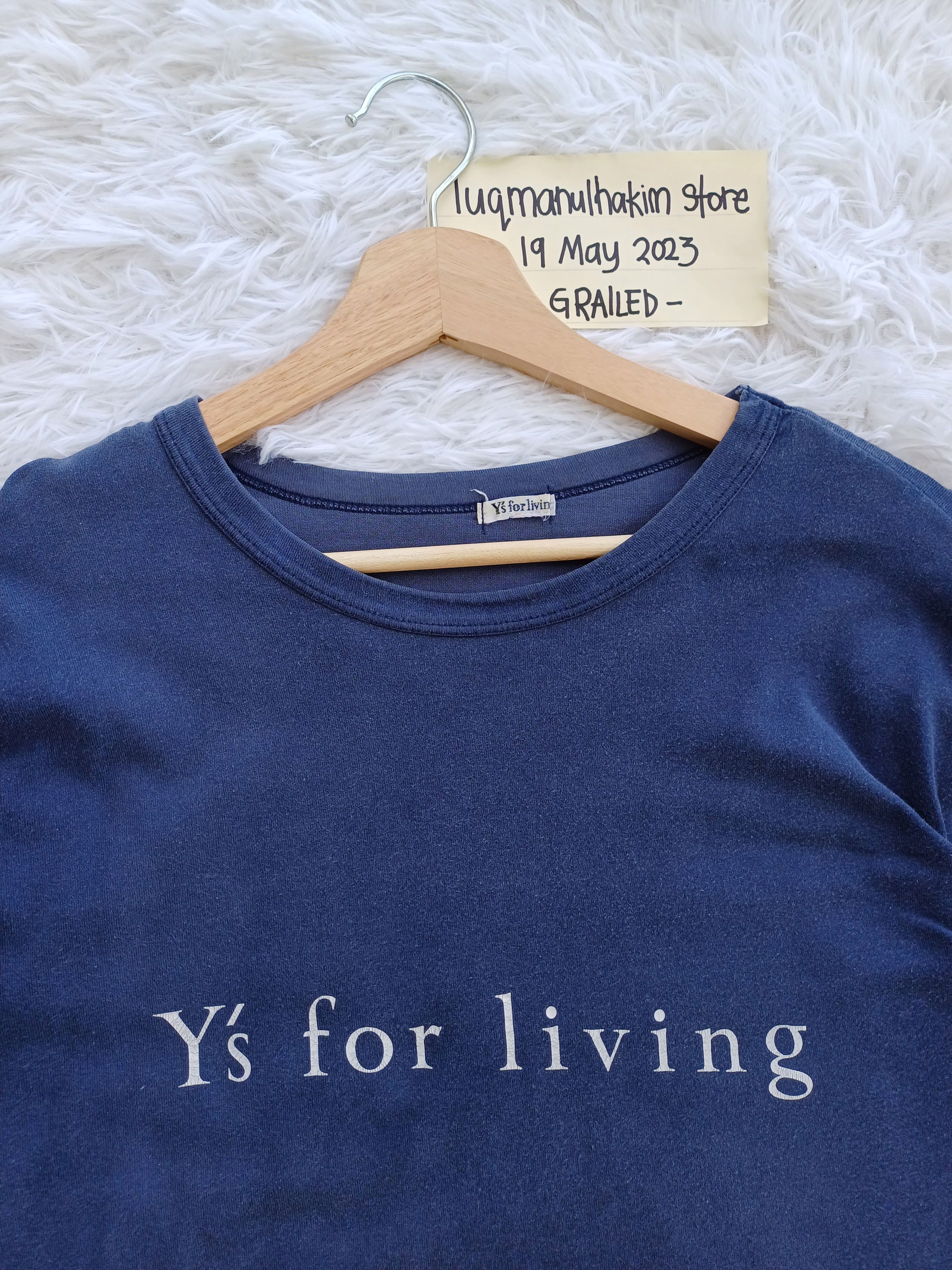 Yohji Yamamoto Rare Vintage Y’s For Living Yohji Yamamoto Longsleeve Shirt Size US M / EU 48-50 / 2 - 8 Thumbnail