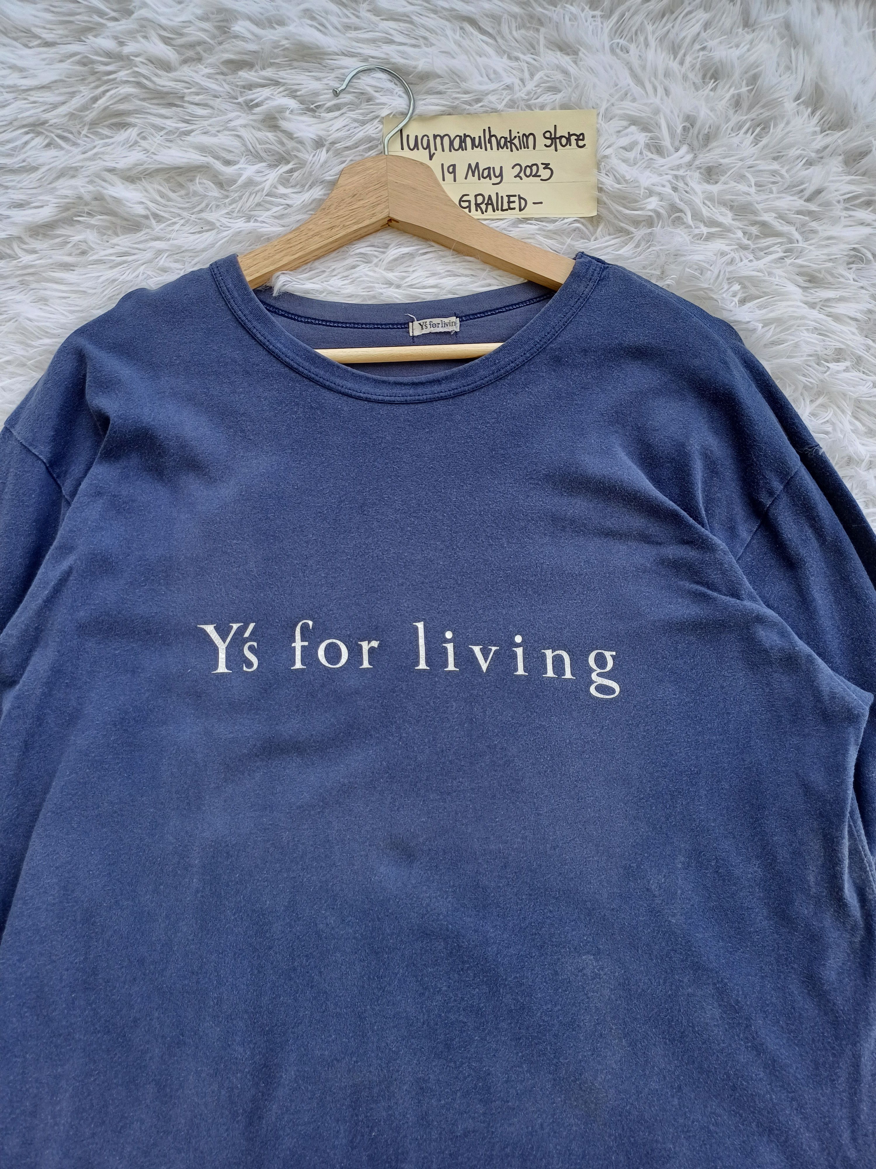 Yohji Yamamoto Rare Vintage Y’s For Living Yohji Yamamoto Longsleeve Shirt Size US M / EU 48-50 / 2 - 2 Thumbnail