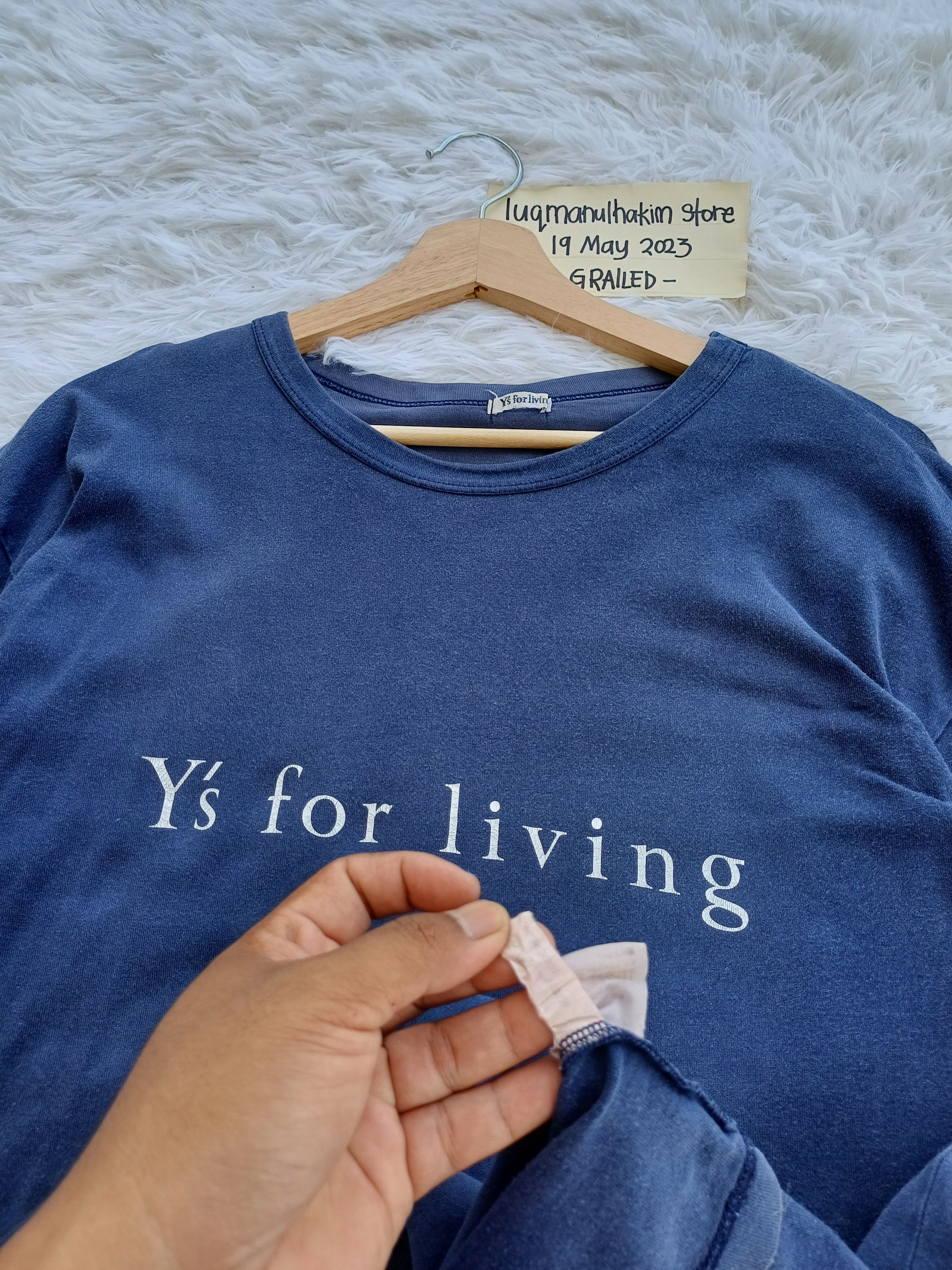 Yohji Yamamoto Rare Vintage Y’s For Living Yohji Yamamoto Longsleeve Shirt Size US M / EU 48-50 / 2 - 15 Thumbnail