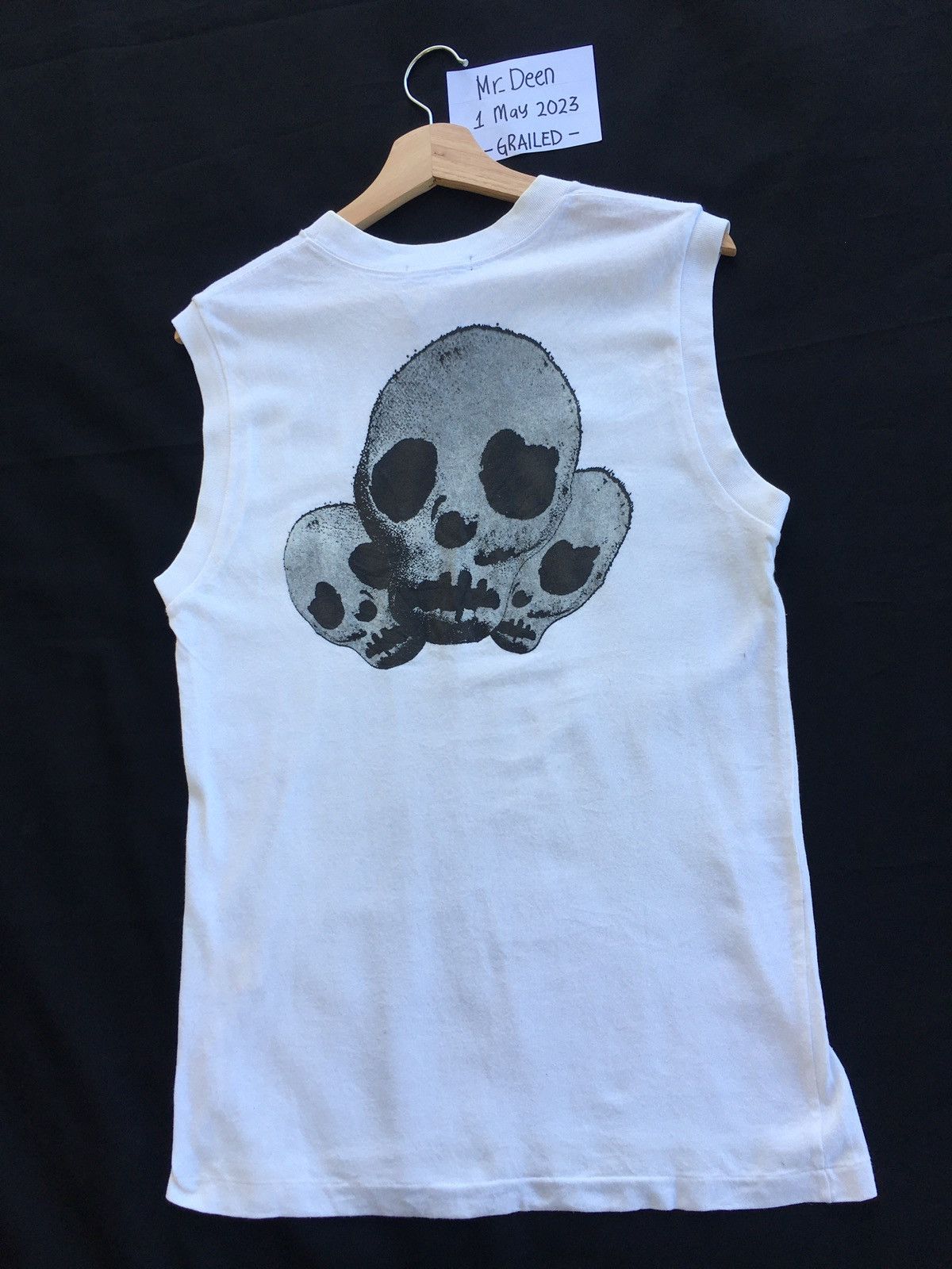 CABANE de ZUCCa Rare Cabane De Zucca Skulls Singlet Top Size US S / EU 44-46 / 1 - 16 Thumbnail