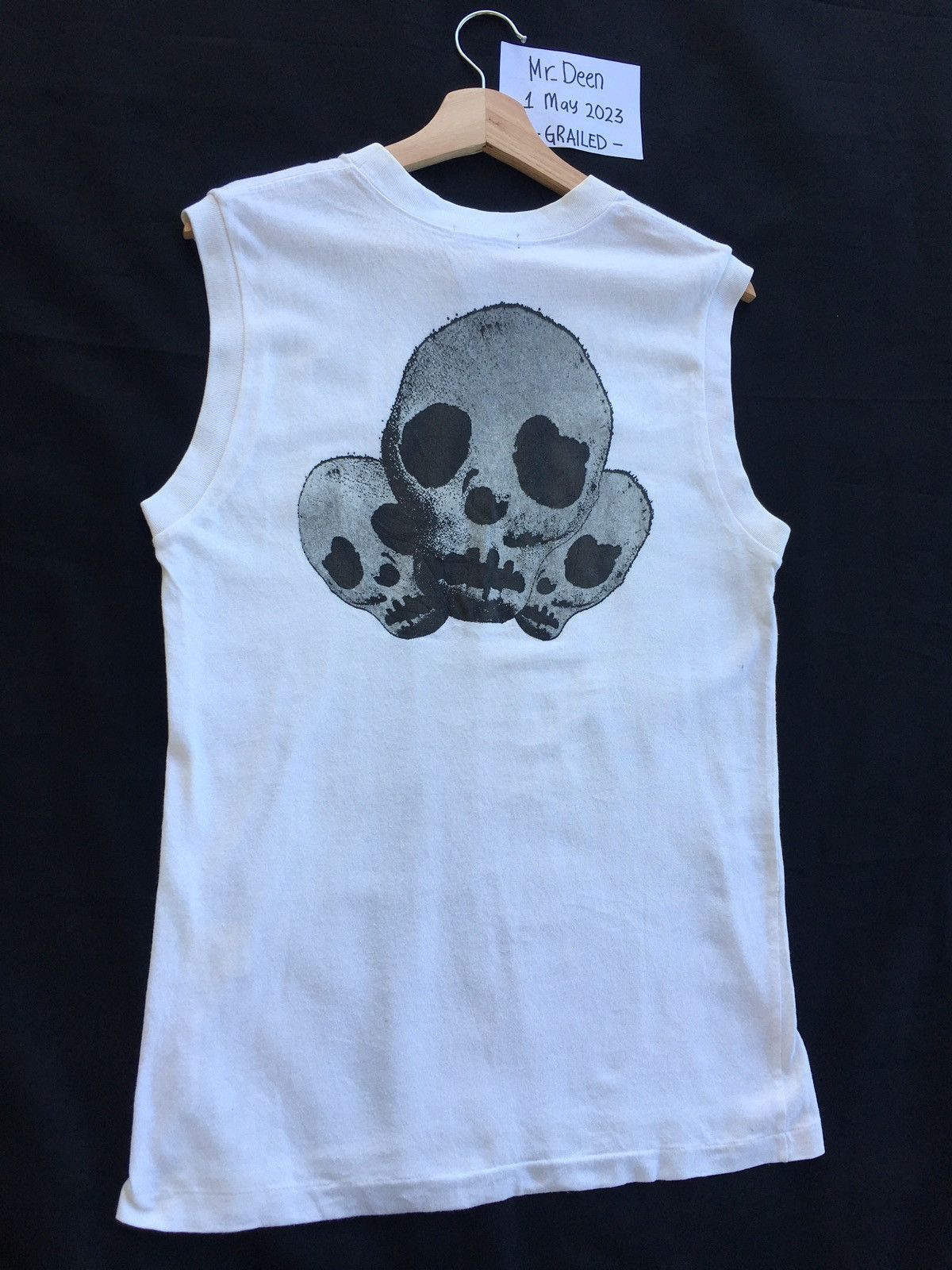 CABANE de ZUCCa Rare Cabane De Zucca Skulls Singlet Top Size US S / EU 44-46 / 1 - 15 Thumbnail