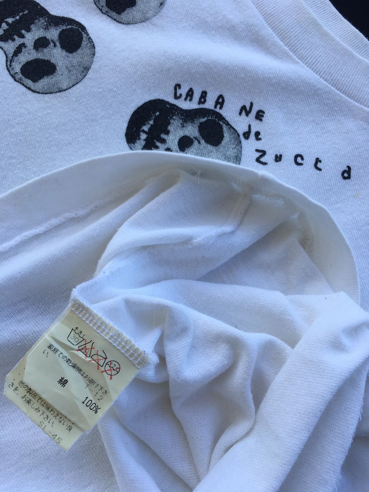 CABANE de ZUCCa Rare Cabane De Zucca Skulls Singlet Top Size US S / EU 44-46 / 1 - 12 Thumbnail