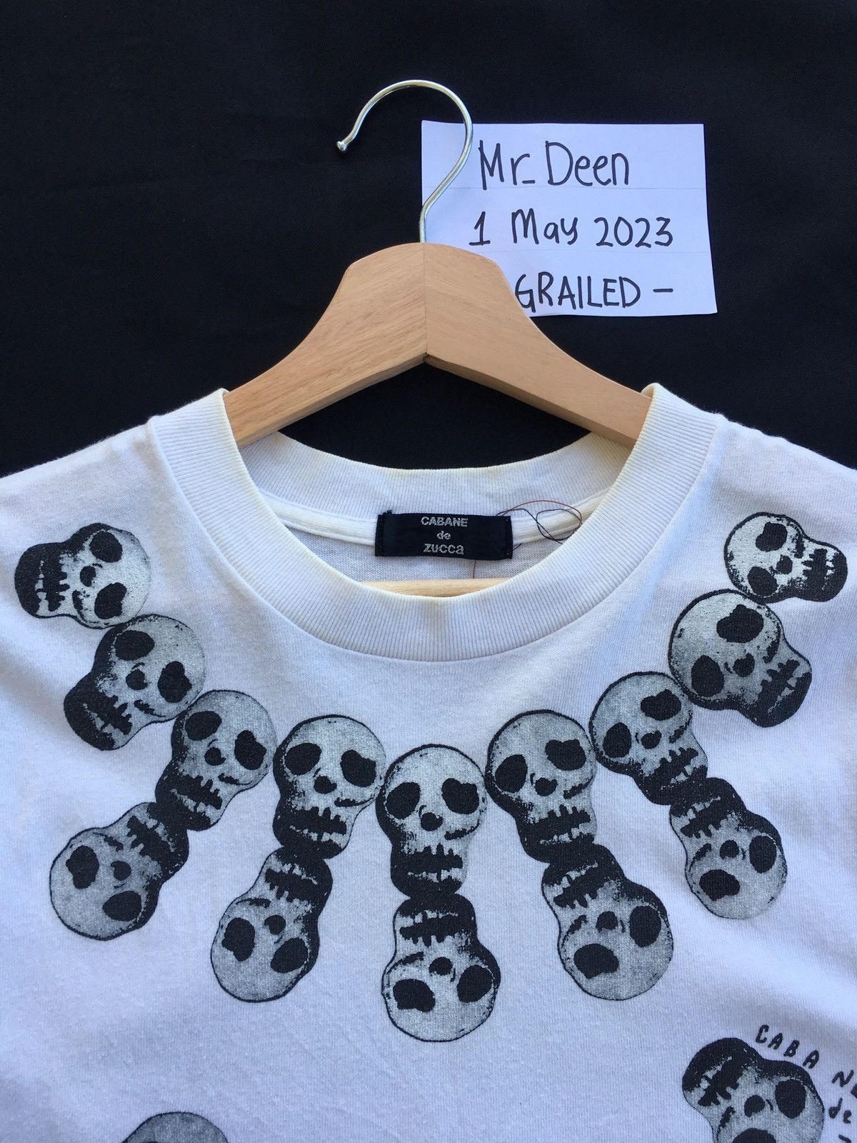 CABANE de ZUCCa Rare Cabane De Zucca Skulls Singlet Top Size US S / EU 44-46 / 1 - 7 Thumbnail