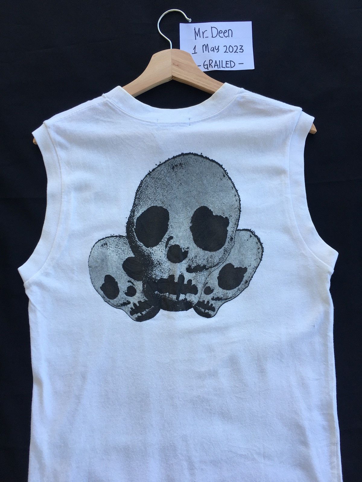 CABANE de ZUCCa Rare Cabane De Zucca Skulls Singlet Top Size US S / EU 44-46 / 1 - 17 Thumbnail