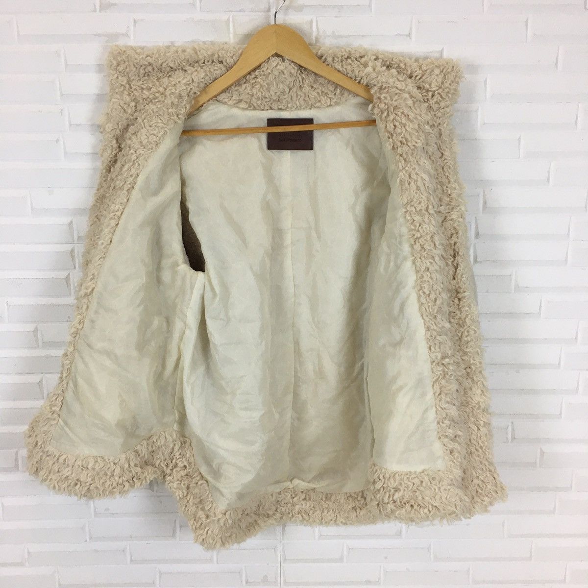 Japanese Brand ALEXIA STAM Deep Pile Fleece Sherpa Suede Jacket Size US M / EU 48-50 / 2 - 10 Thumbnail