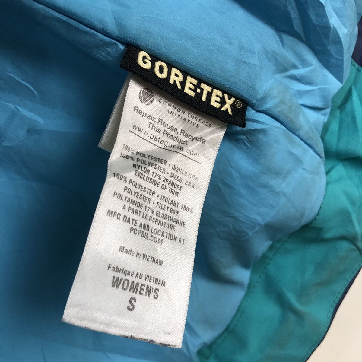 Goretex Vintage Patagonia Goretex Two Tone Jacket Size S / US 4 / IT 40 - 8 Thumbnail