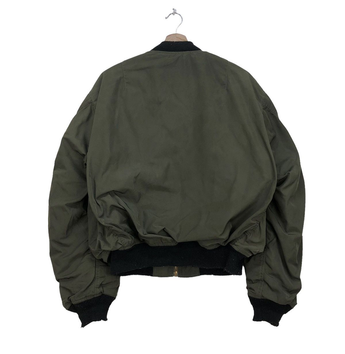 MOUSSY 🔥Unisex Moussy Bomber Jacket Universal Zipper Size US L / EU 52-54 / 3 - 2 Thumbnail