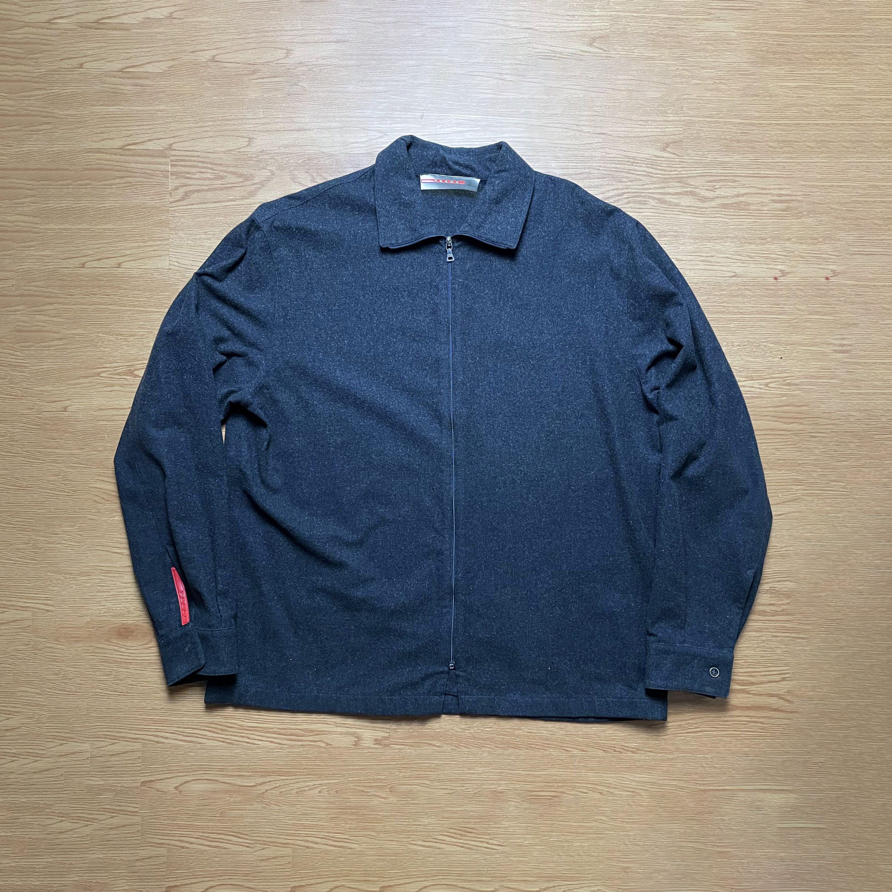 Prada Prada Sport - Luna Rossa Wool Harrington Jacket | Grailed