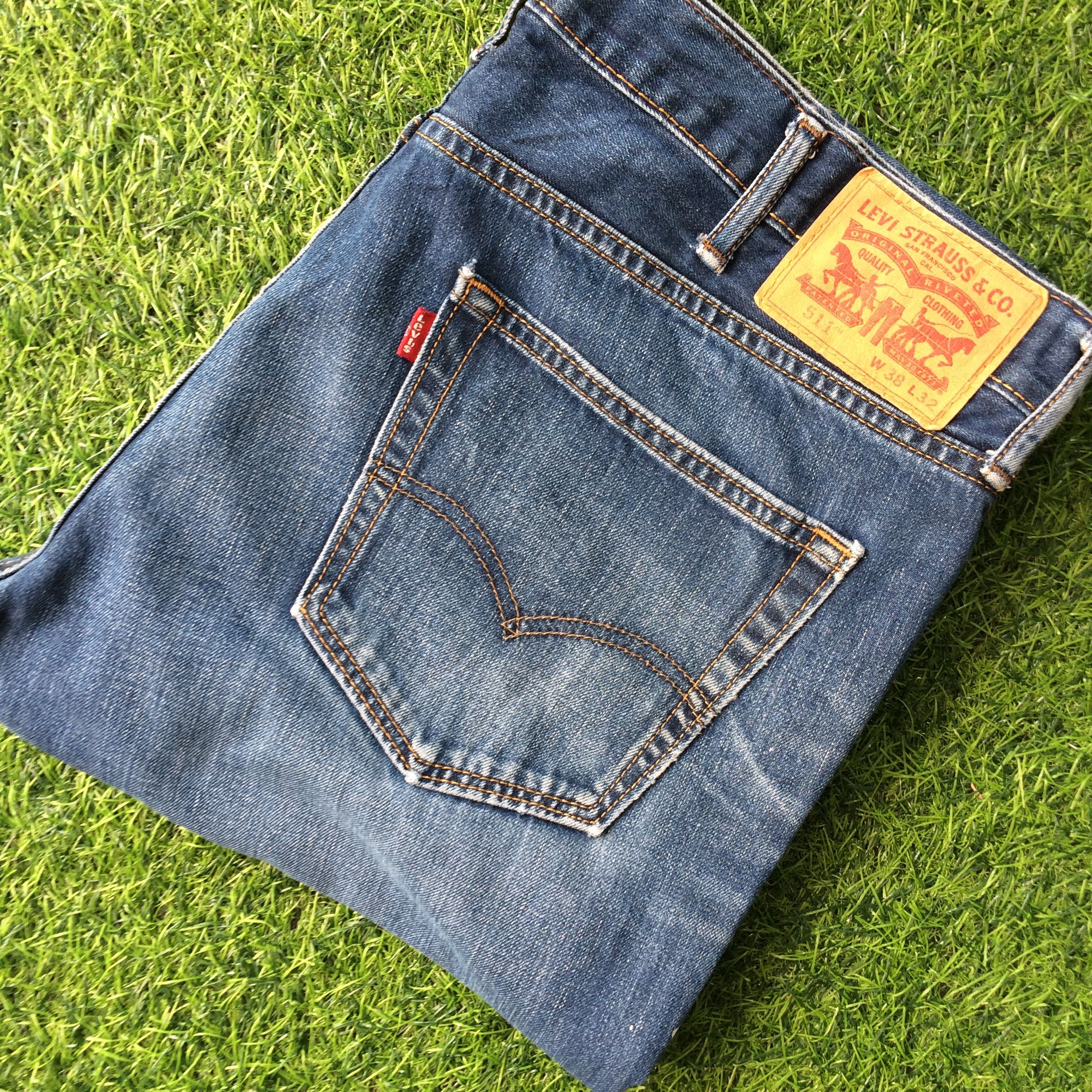 Levi's Levis 511 Distressed Painted Jeans #B-946 Size US 38 / EU 54 - 10 Thumbnail