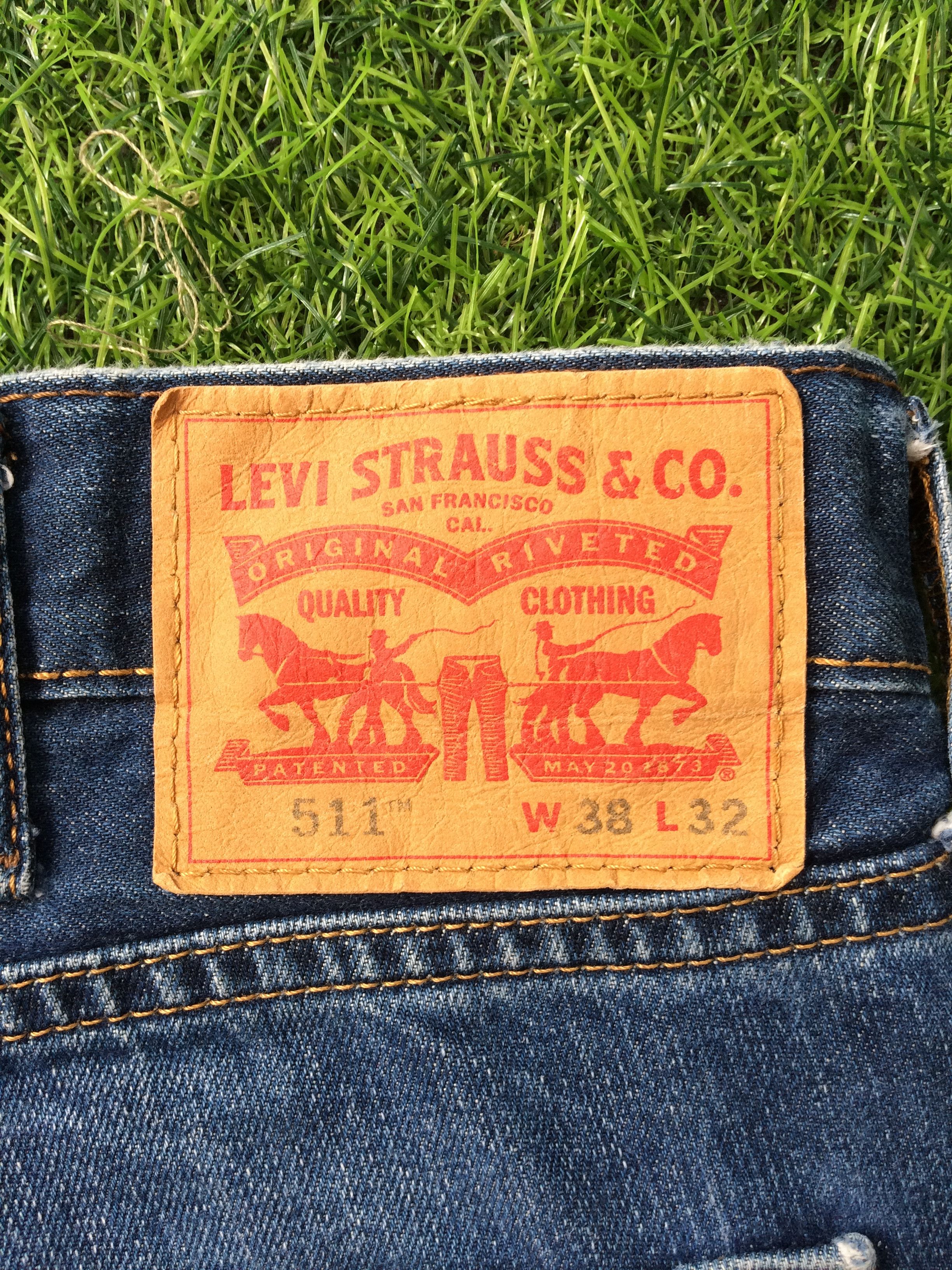 Levi's Levis 511 Distressed Painted Jeans #B-946 Size US 38 / EU 54 - 11 Thumbnail