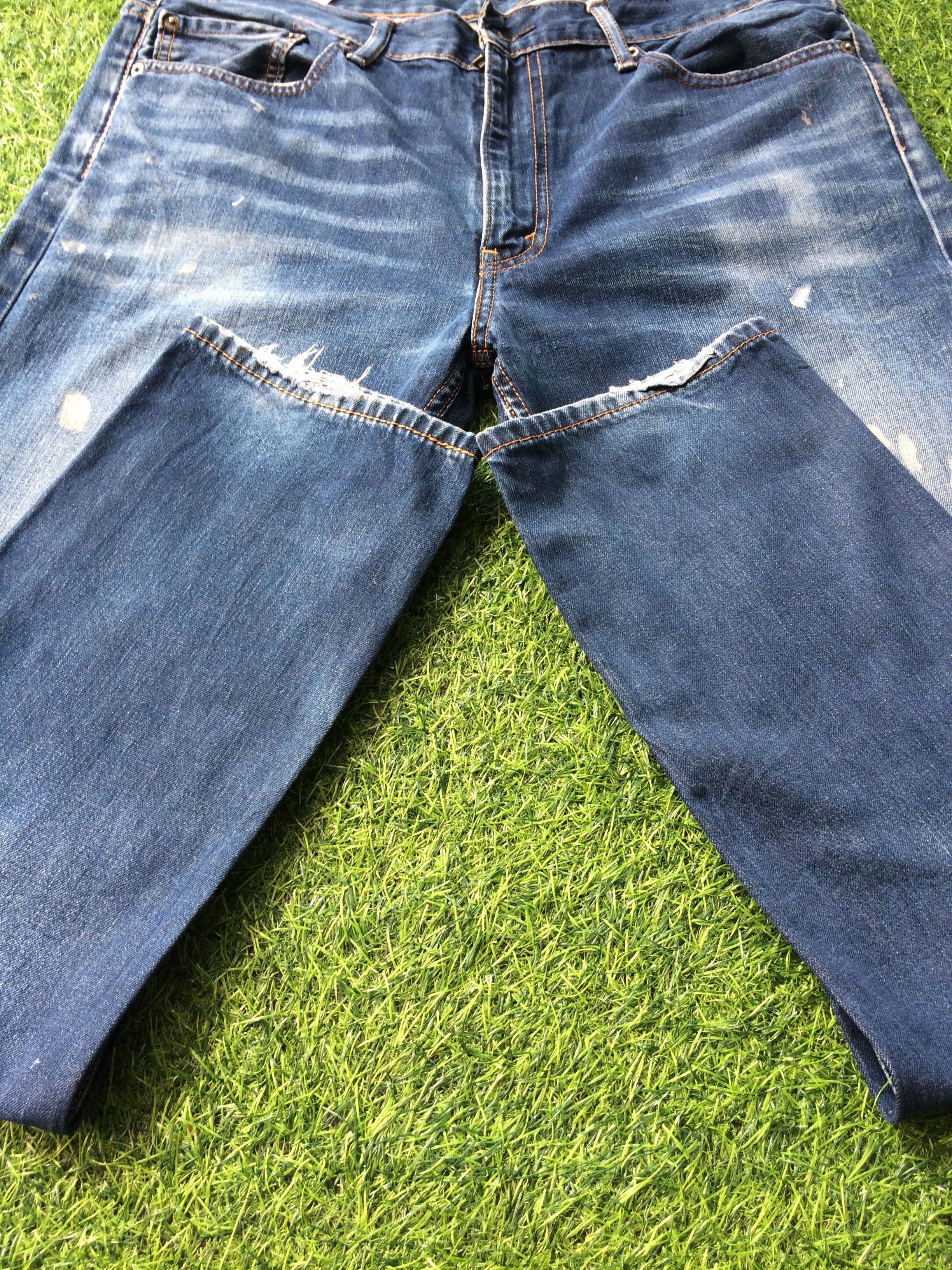Levi's Levis 511 Distressed Painted Jeans #B-946 Size US 38 / EU 54 - 5 Thumbnail