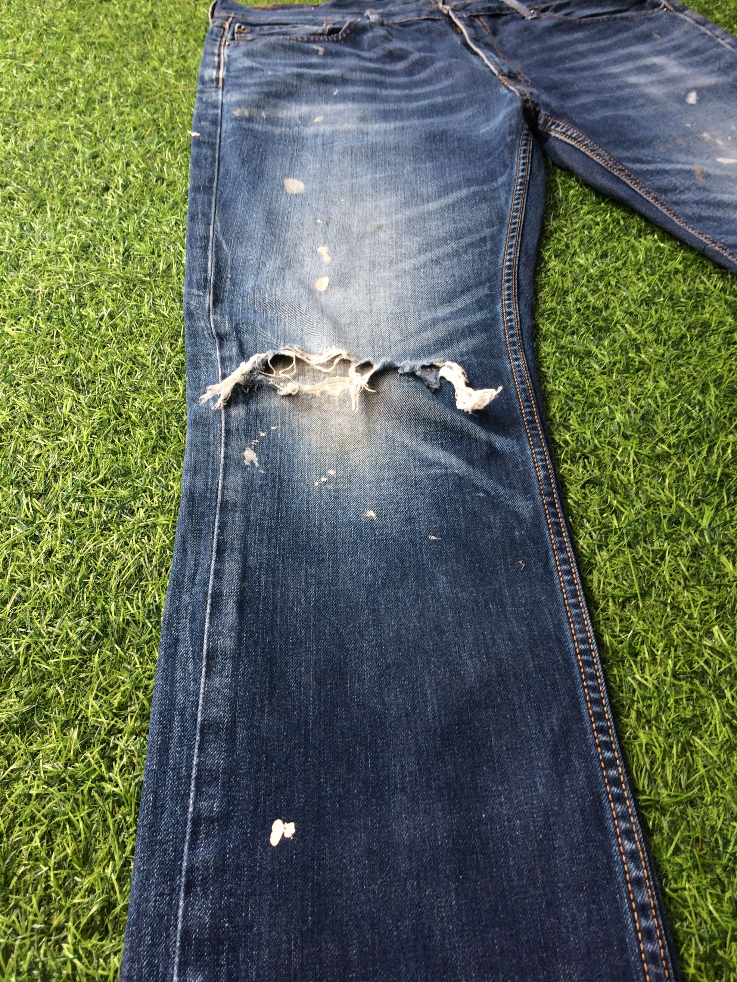 Levi's Levis 511 Distressed Painted Jeans #B-946 Size US 38 / EU 54 - 6 Thumbnail