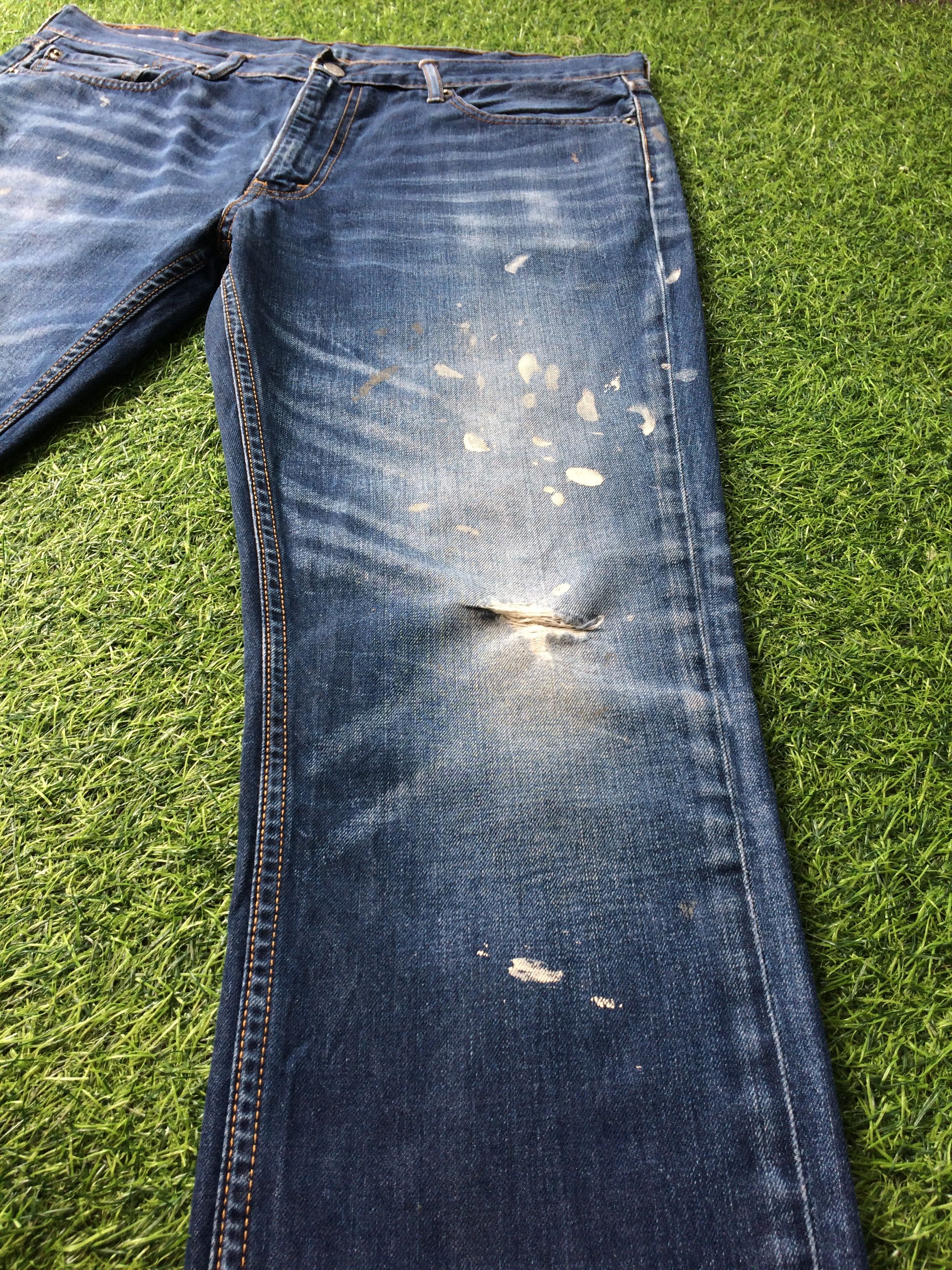 Levi's Levis 511 Distressed Painted Jeans #B-946 Size US 38 / EU 54 - 7 Thumbnail