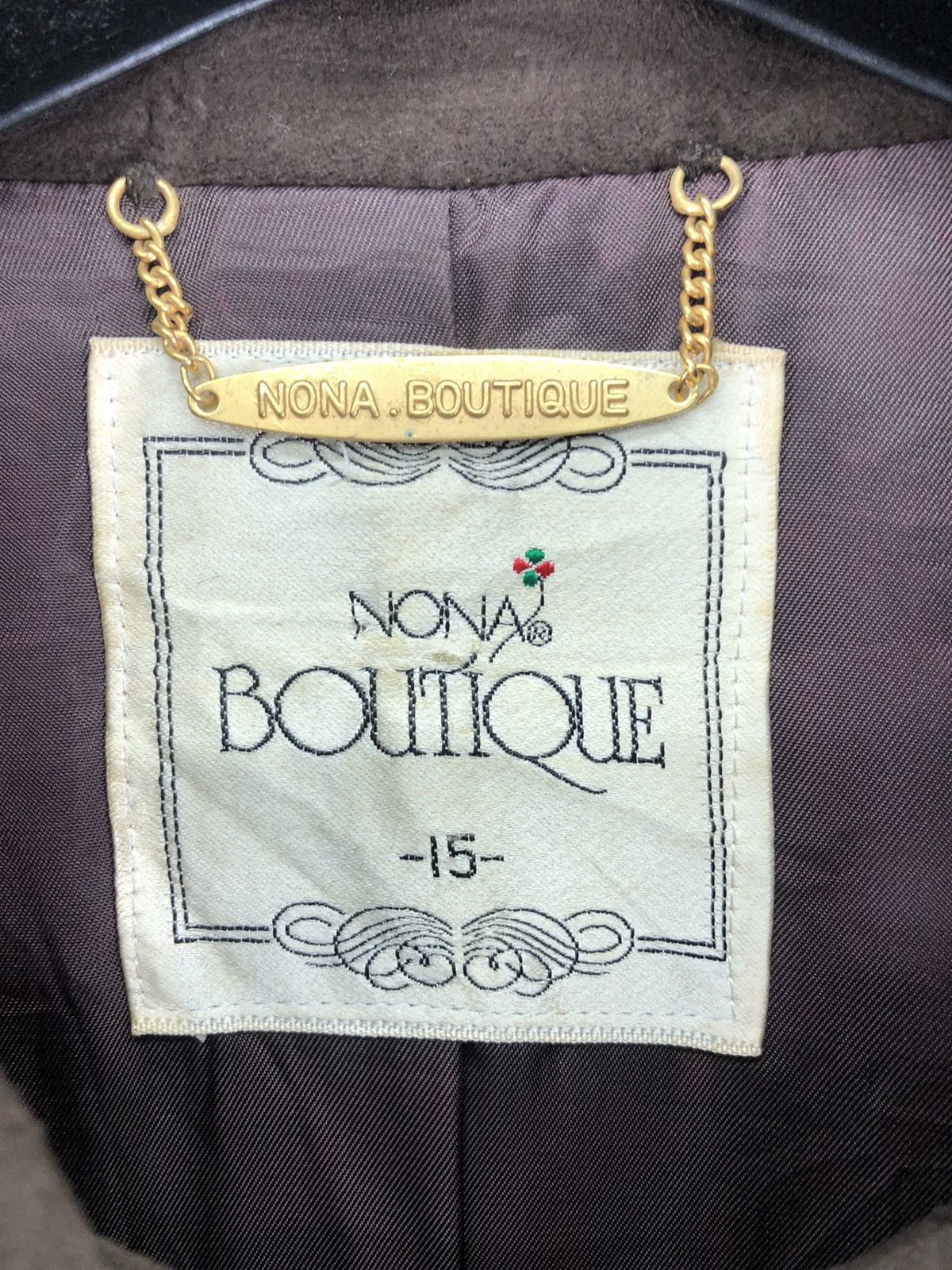 Japanese Brand Vintage 80's Moleskin Trench Coat Jacket by Nona Boutique Size M / US 6-8 / IT 42-44 - 10 Thumbnail