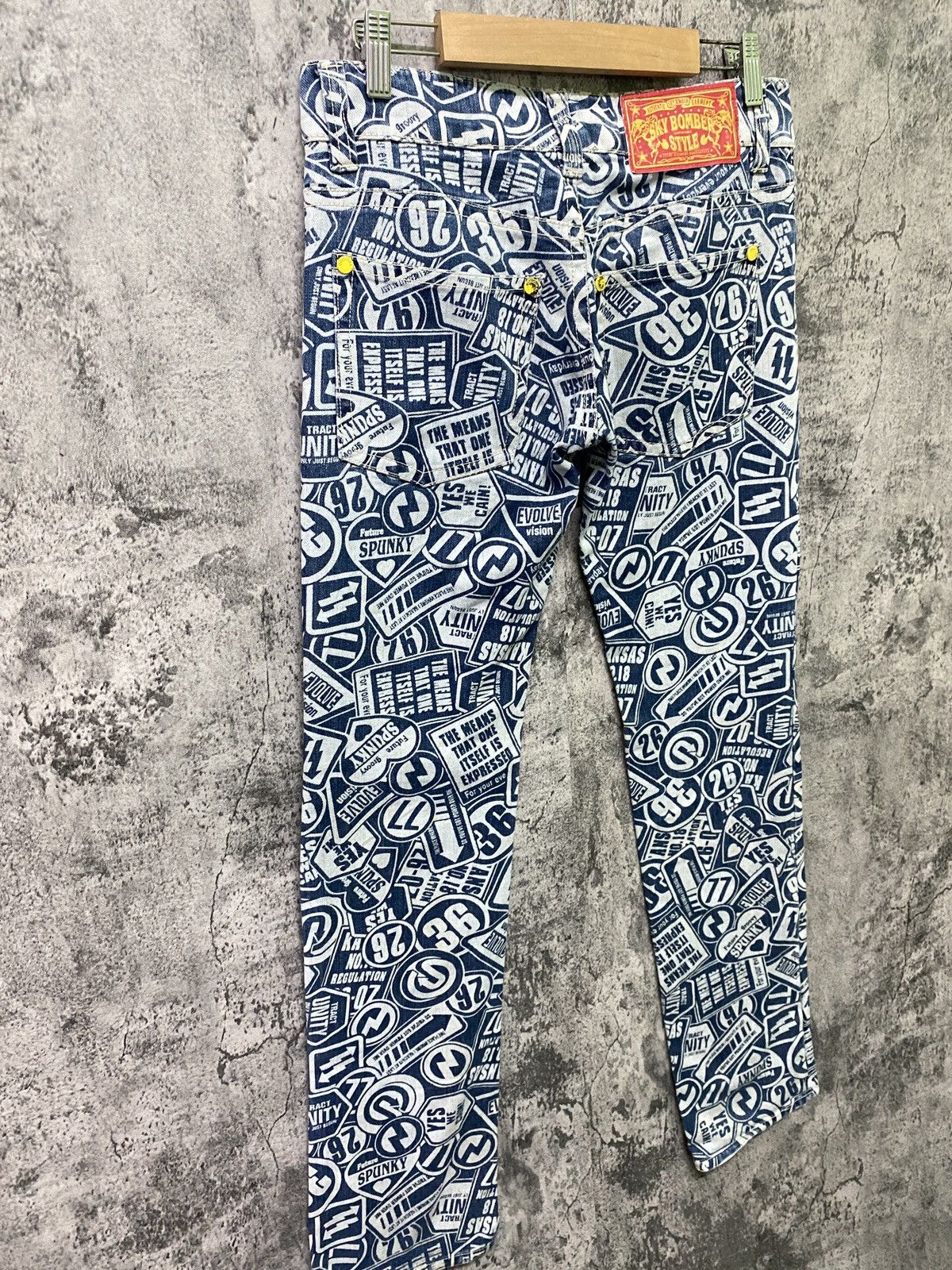 Japanese Brand SKY BOMBER STYLE FullPrinted Hysteric Style Pant Size US 29 - 16 Thumbnail