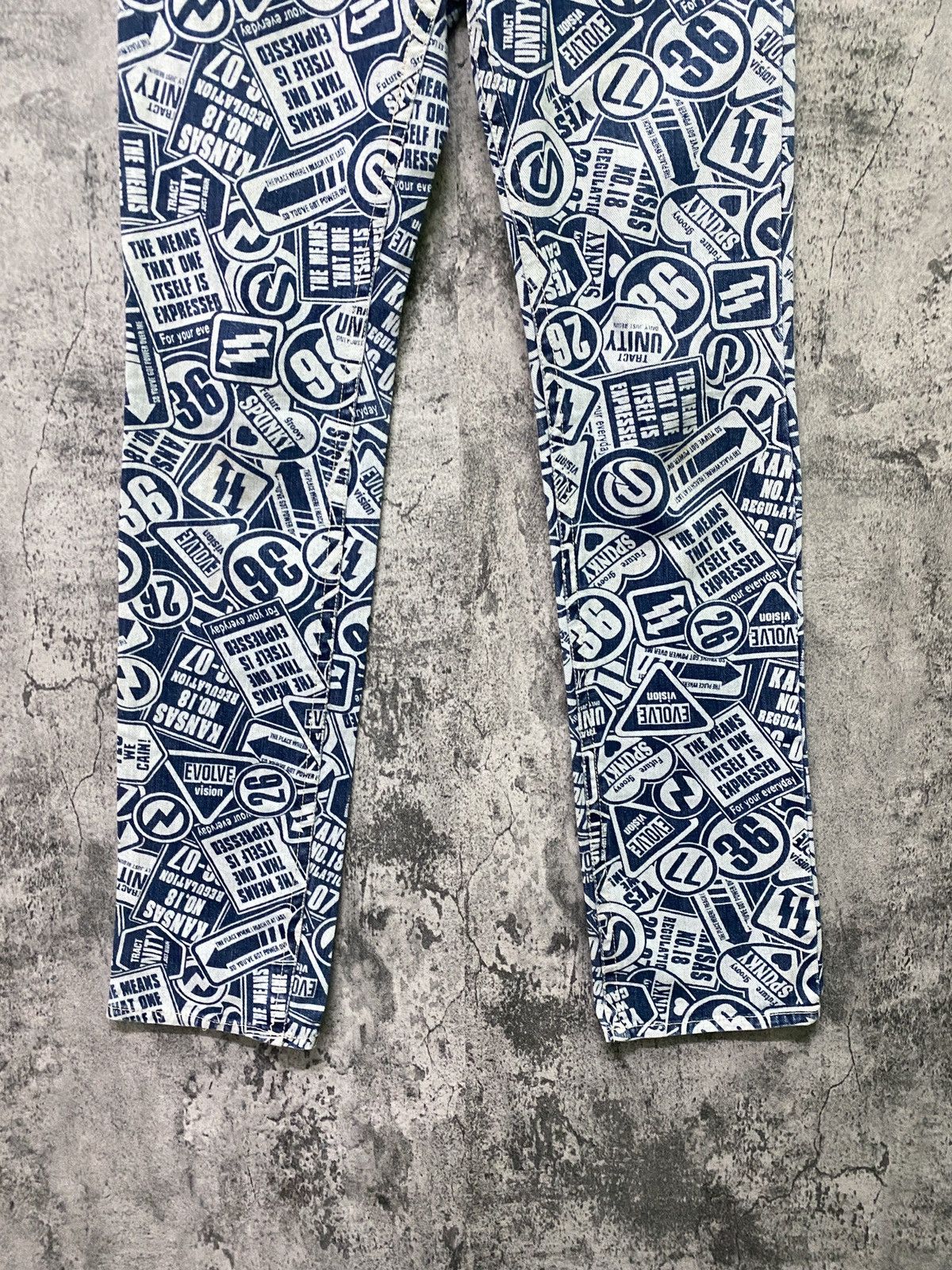 Japanese Brand SKY BOMBER STYLE FullPrinted Hysteric Style Pant Size US 29 - 8 Thumbnail