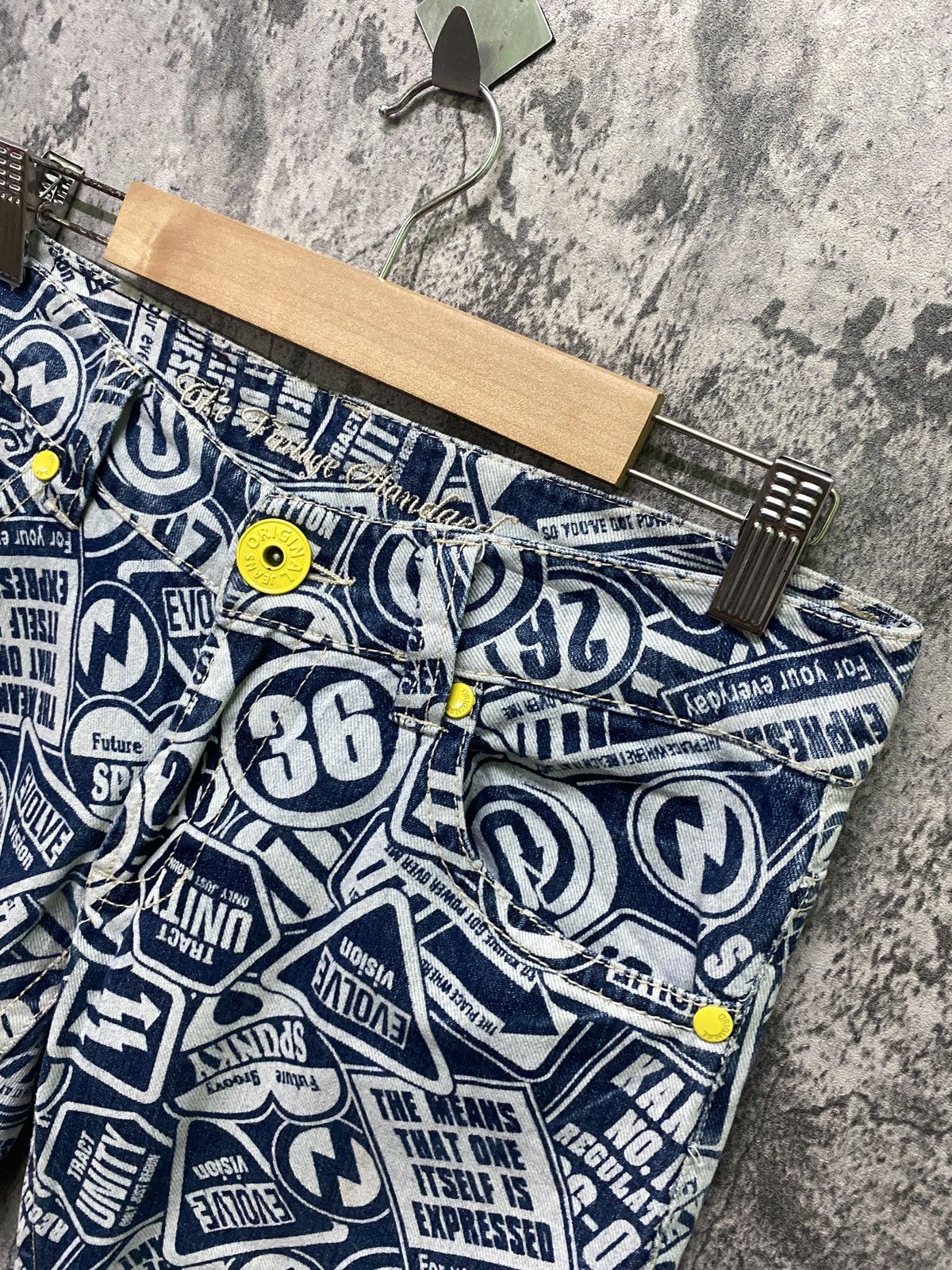 Japanese Brand SKY BOMBER STYLE FullPrinted Hysteric Style Pant Size US 29 - 11 Thumbnail