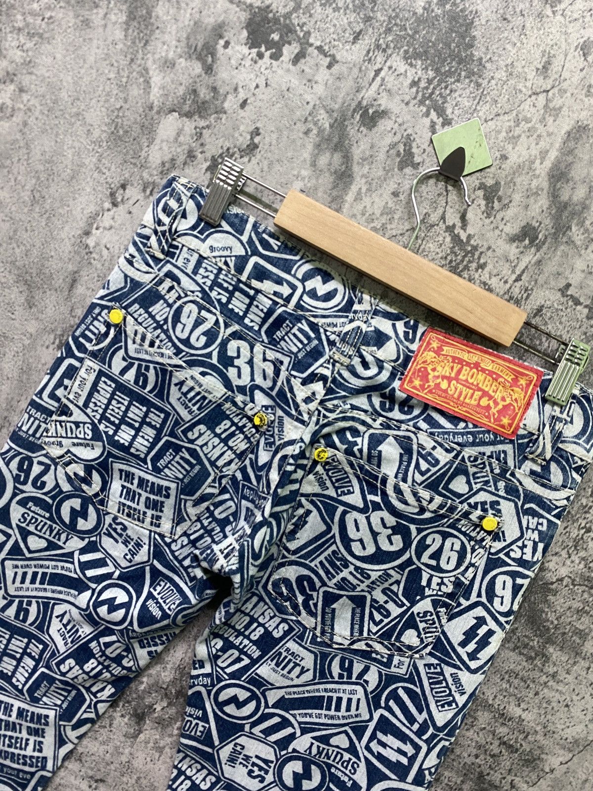 Japanese Brand SKY BOMBER STYLE FullPrinted Hysteric Style Pant Size US 29 - 14 Thumbnail