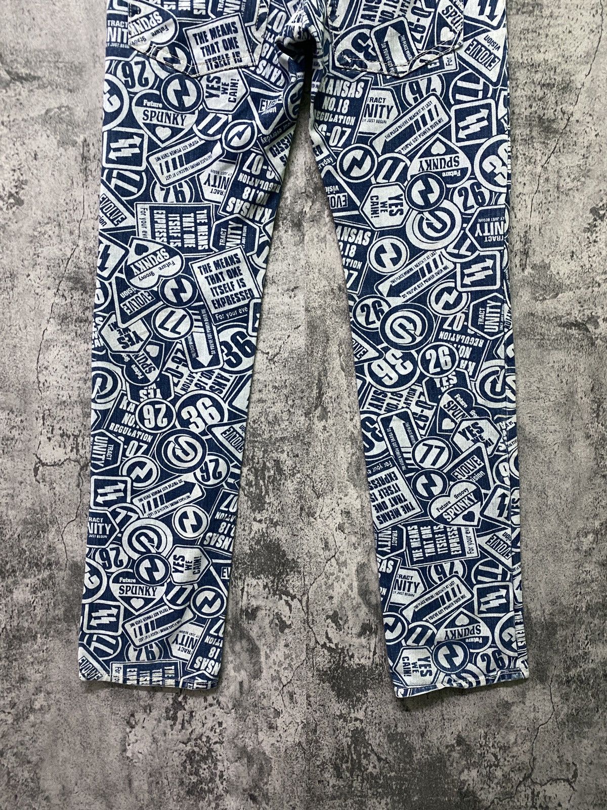 Japanese Brand SKY BOMBER STYLE FullPrinted Hysteric Style Pant Size US 29 - 13 Thumbnail