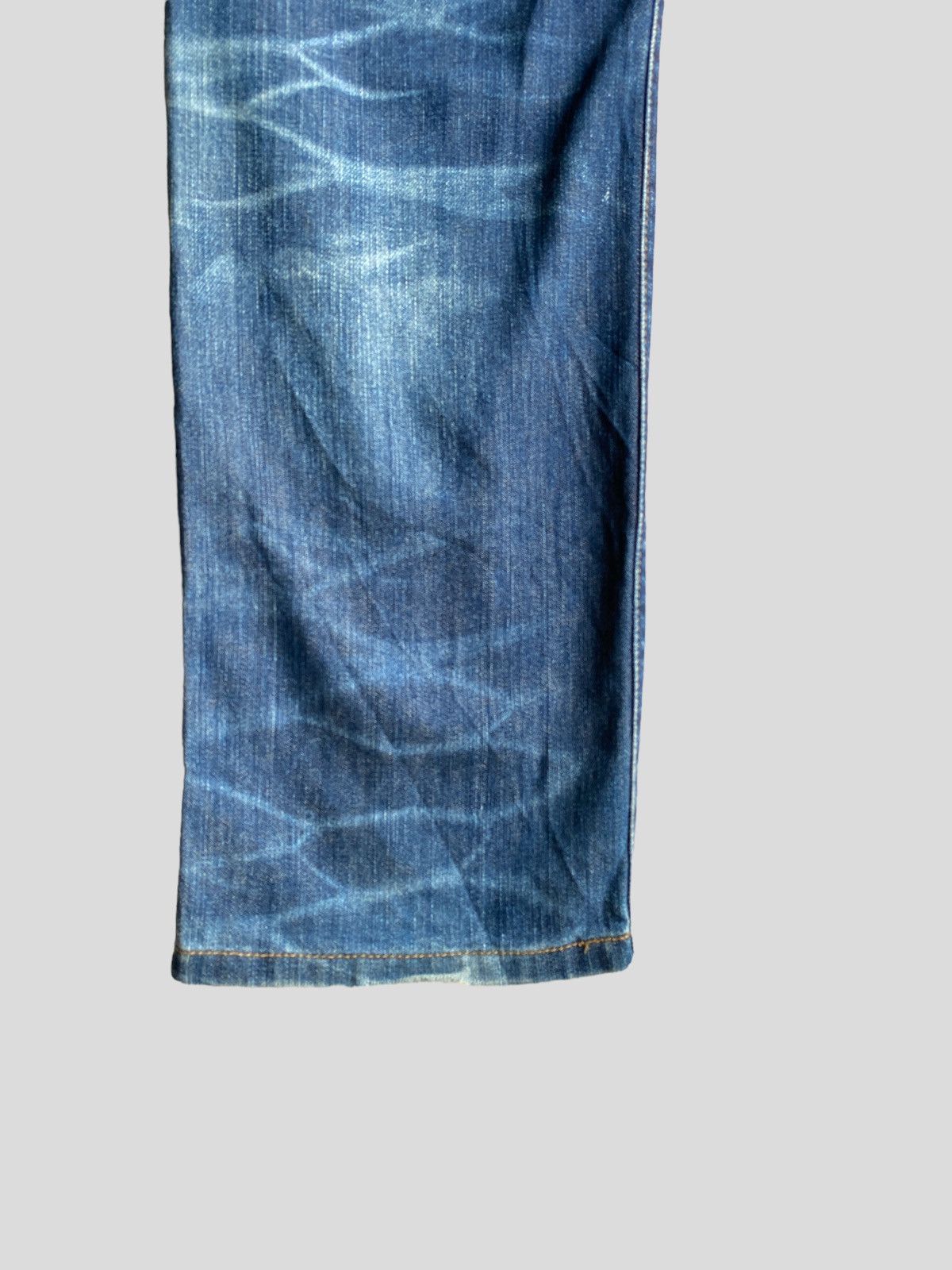 Tornado Mart Vintage SEMANTIC DESIGN Distressed Tornado Mart Style Denim Size US 31 - 17 Thumbnail