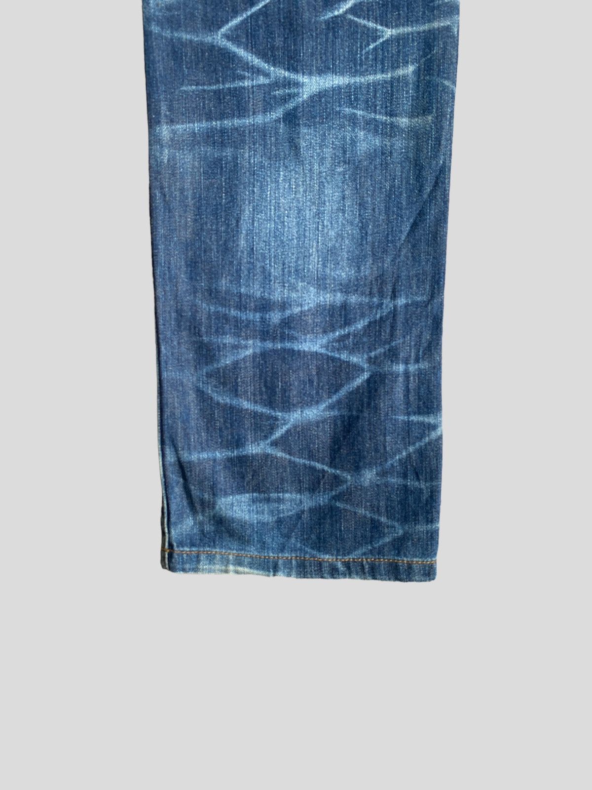 Tornado Mart Vintage SEMANTIC DESIGN Distressed Tornado Mart Style Denim Size US 31 - 18 Thumbnail