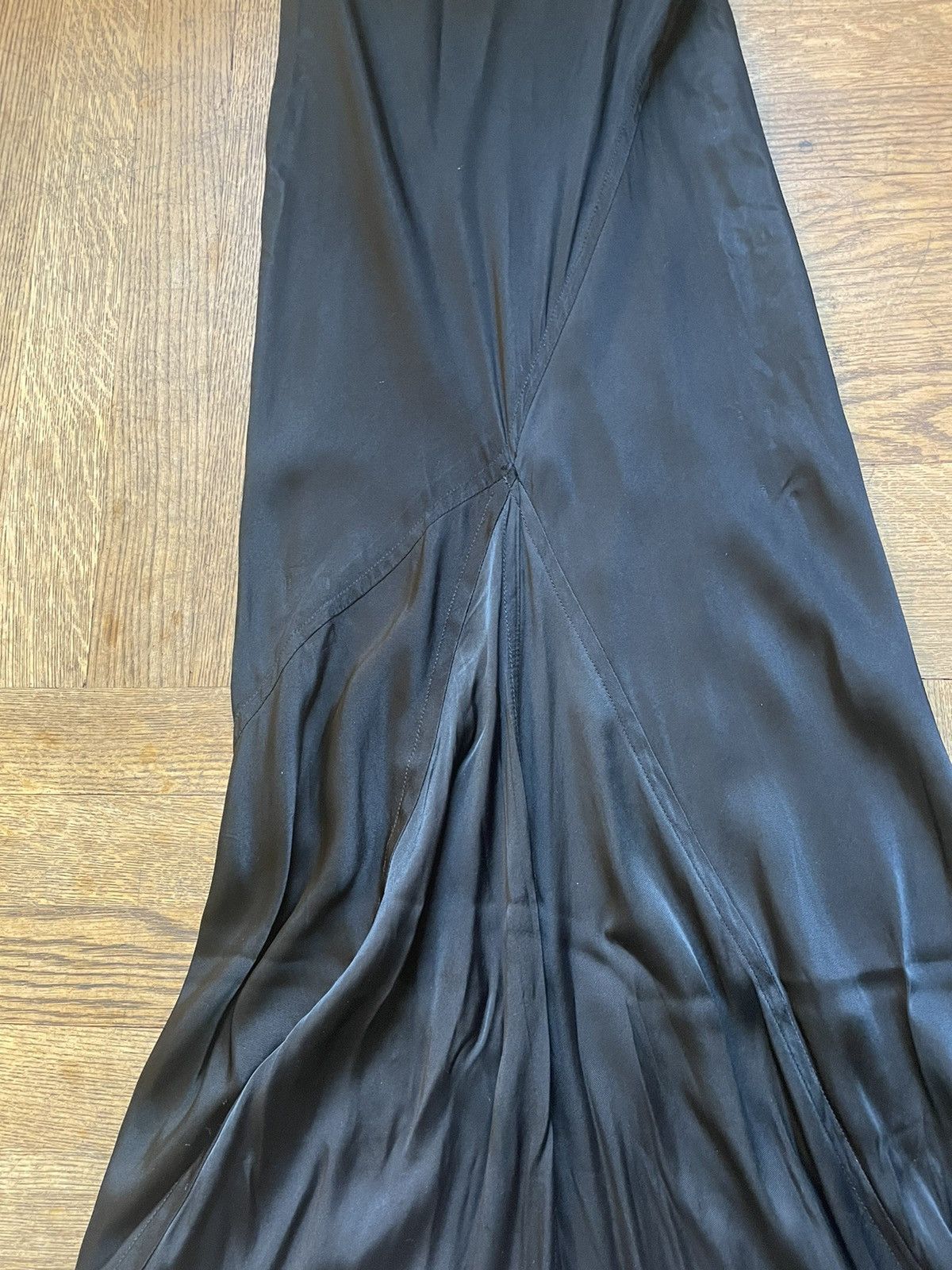 Rick Owens Spring Summer 1999 Electra Silk fishtail Gown Size S / US 4 / IT 40 - 2 Thumbnail