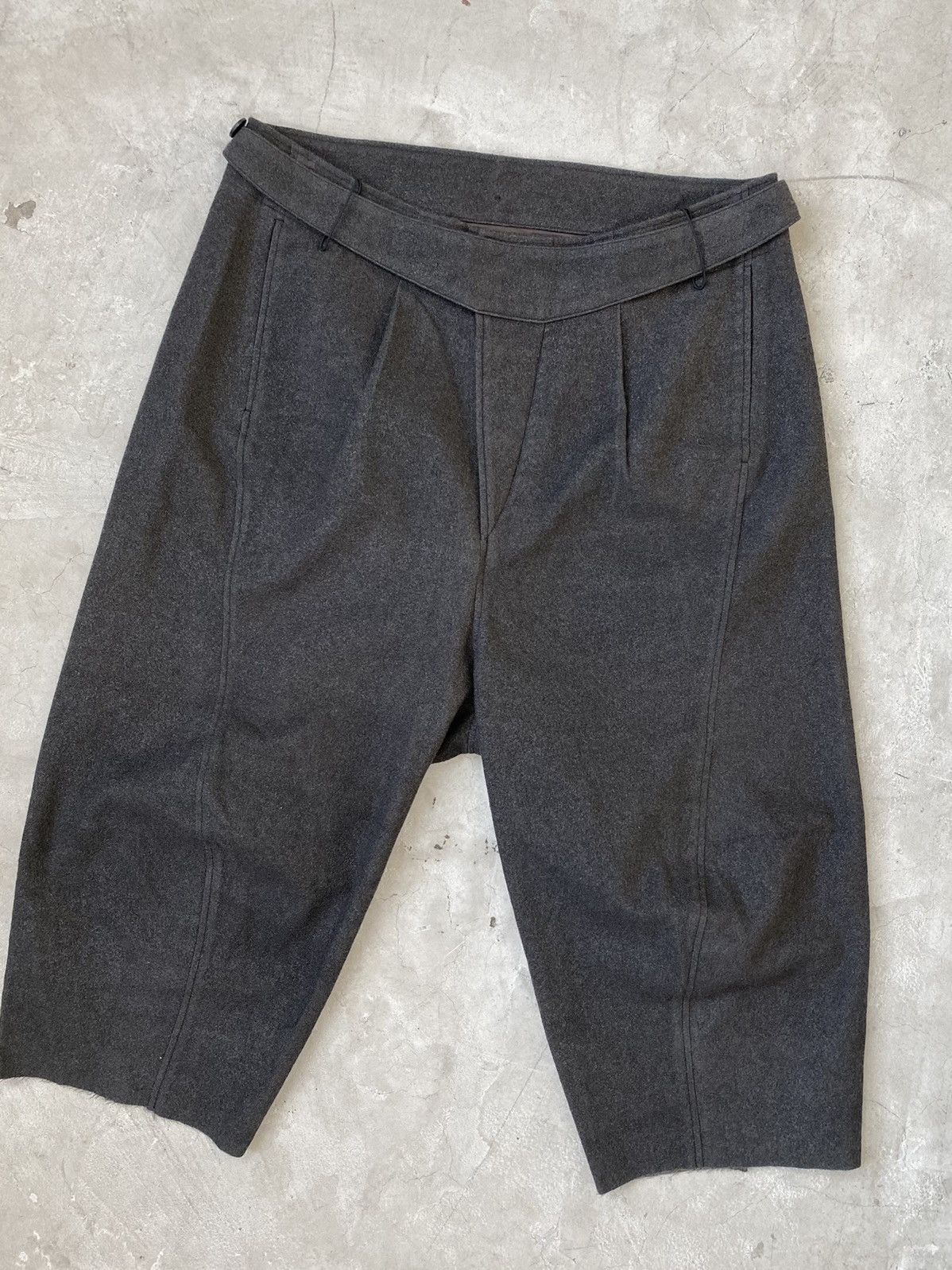 Individual Sentiments Individual Sentiments Blistered Wool Cropped Pirate Pants Size US 32 / EU 48 - 3 Thumbnail