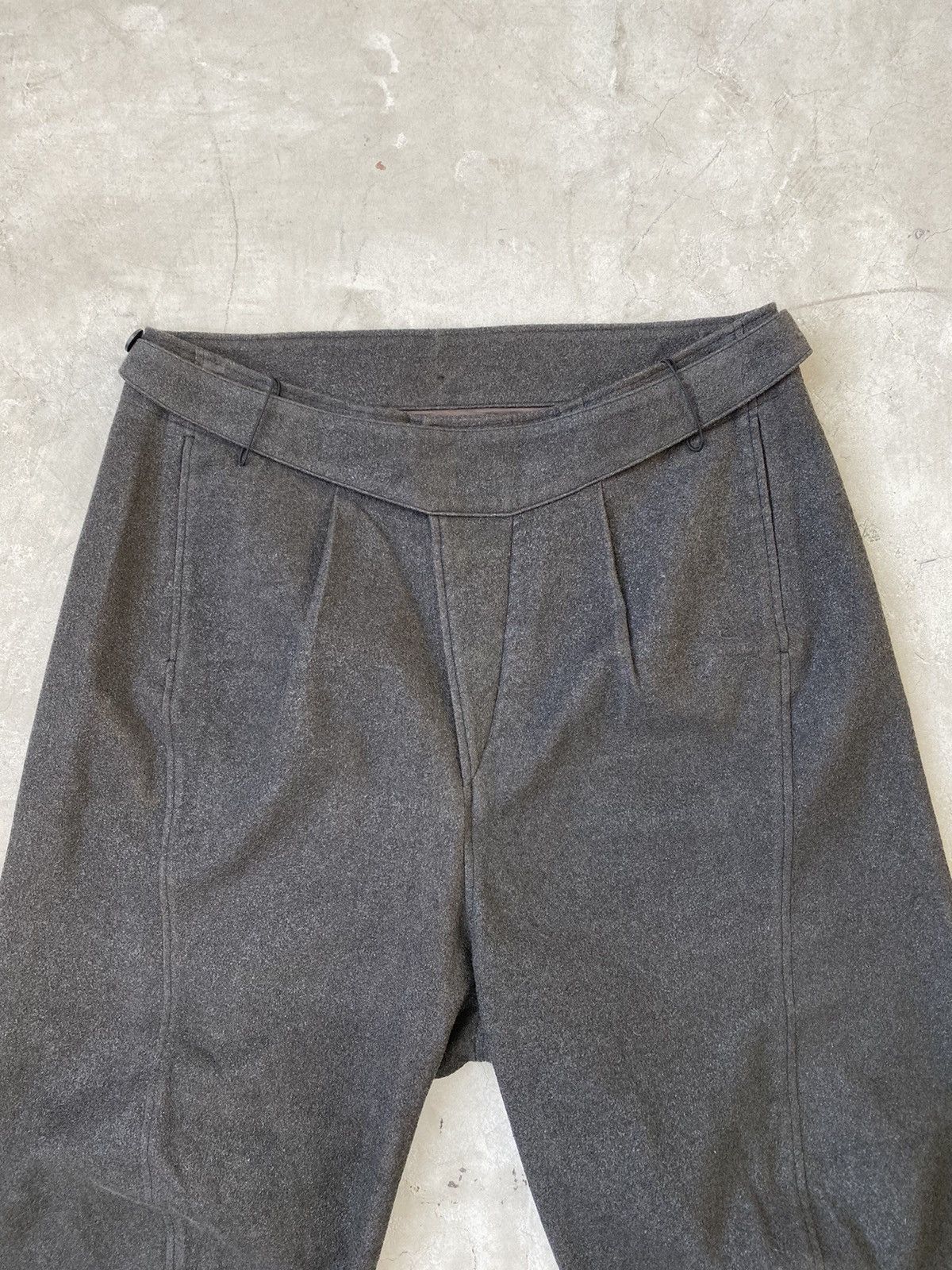 Individual Sentiments Individual Sentiments Blistered Wool Cropped Pirate Pants Size US 32 / EU 48 - 6 Thumbnail