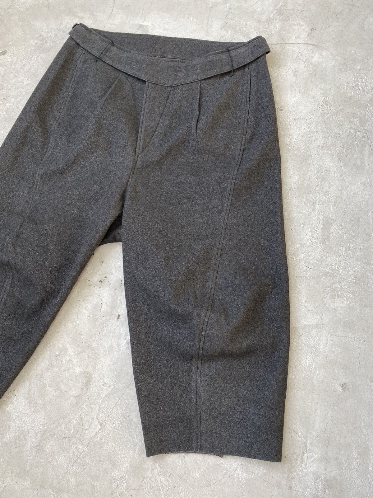 Individual Sentiments Individual Sentiments Blistered Wool Cropped Pirate Pants Size US 32 / EU 48 - 4 Thumbnail