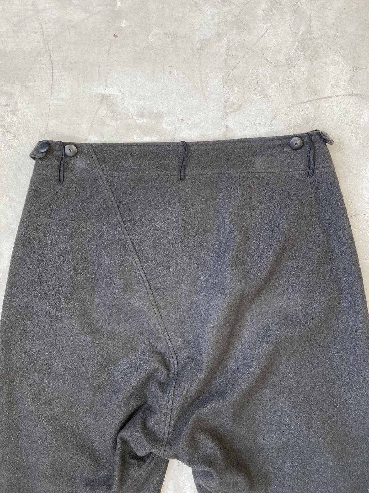 Individual Sentiments Individual Sentiments Blistered Wool Cropped Pirate Pants Size US 32 / EU 48 - 8 Thumbnail