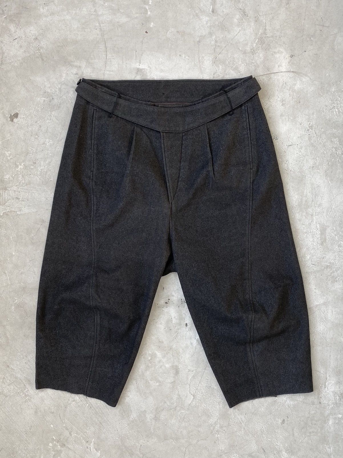 Individual Sentiments Individual Sentiments Blistered Wool Cropped Pirate Pants Size US 32 / EU 48 - 1 Thumbnail