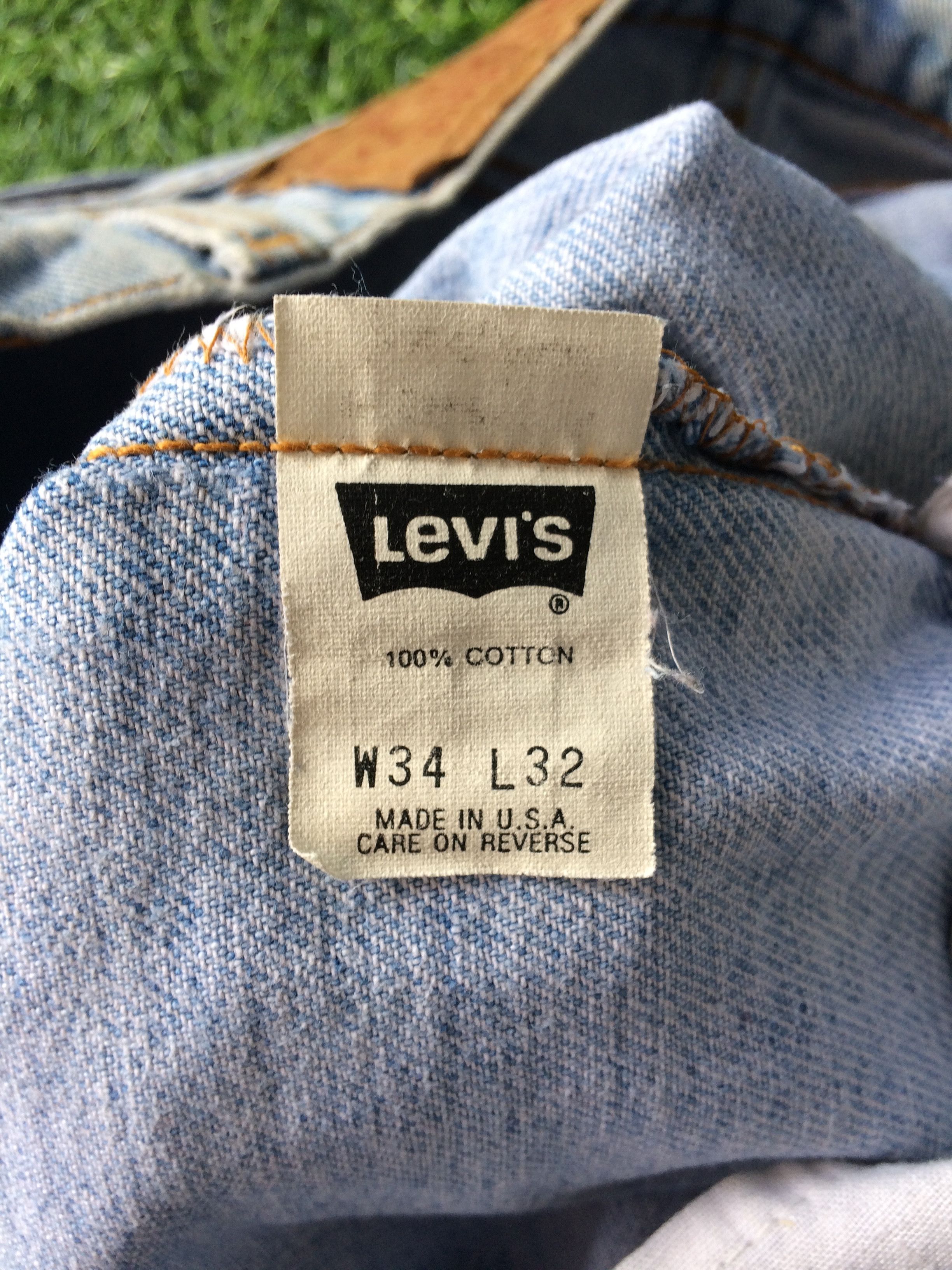 Levi's × Vintage Levis 550 Light Wash Jeans #B-749 Size US 34 / EU 50 - 12 Thumbnail
