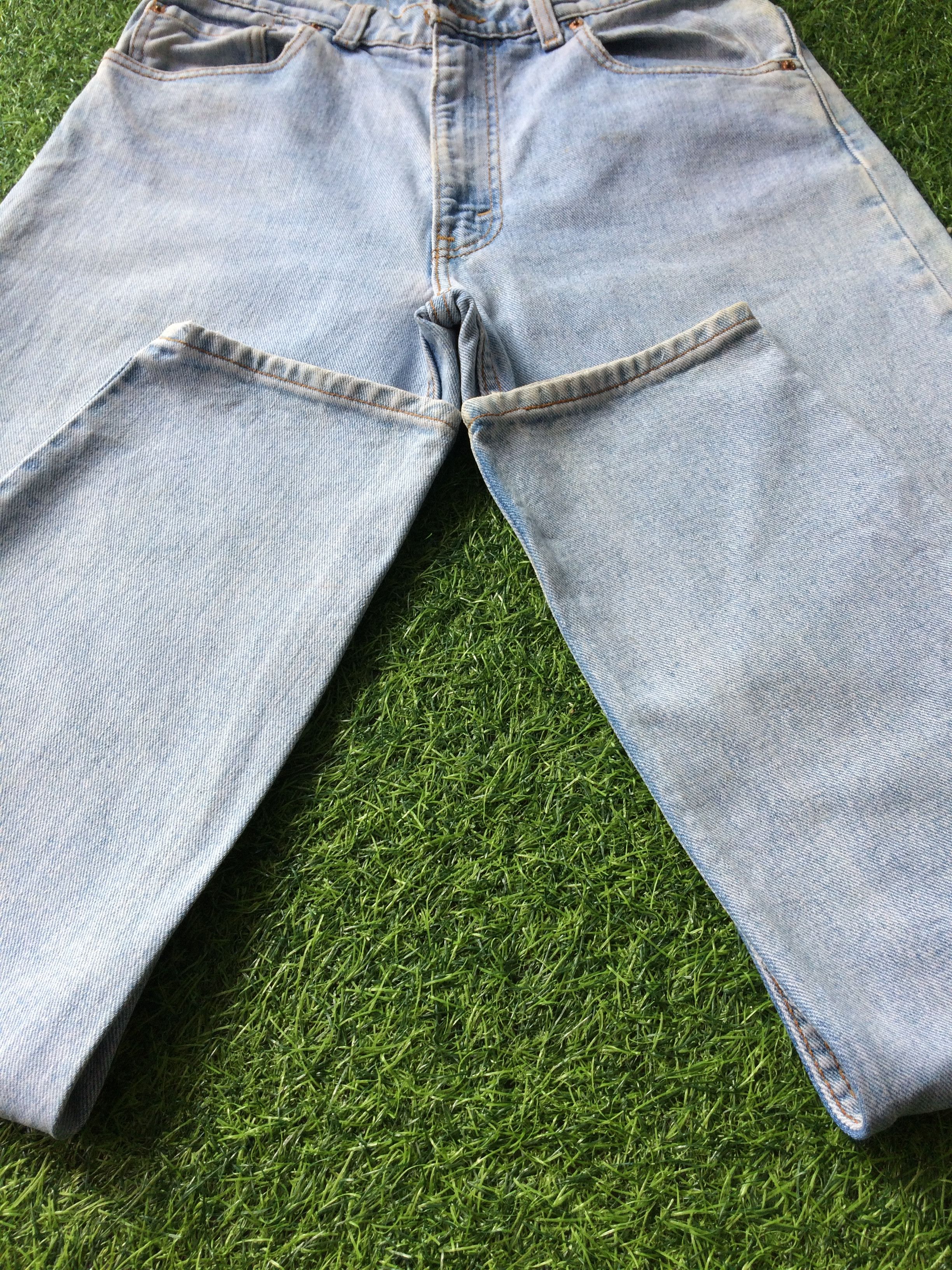 Levi's × Vintage Levis 550 Light Wash Jeans #B-749 Size US 34 / EU 50 - 5 Thumbnail