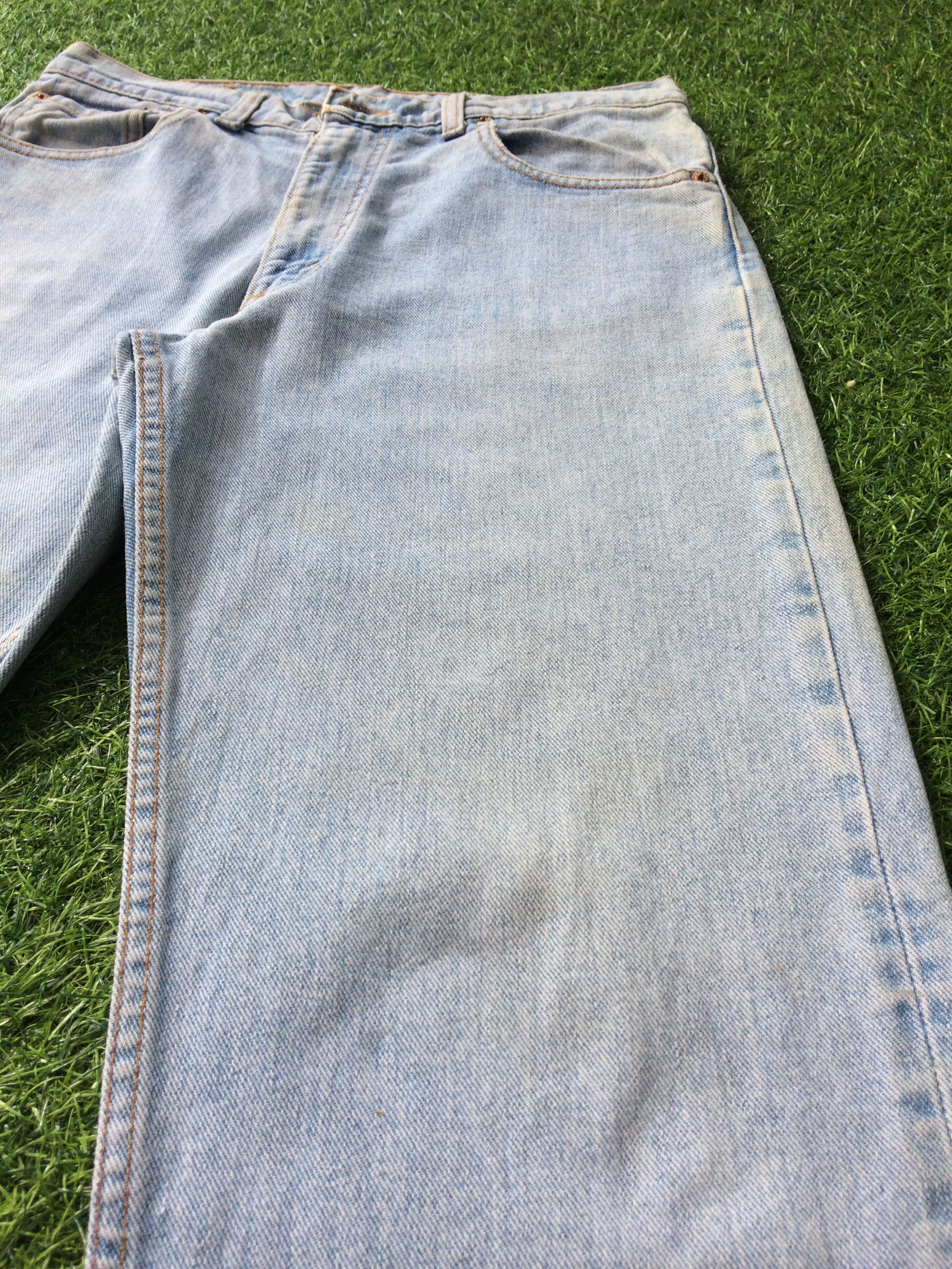 Levi's × Vintage Levis 550 Light Wash Jeans #B-749 Size US 34 / EU 50 - 7 Thumbnail
