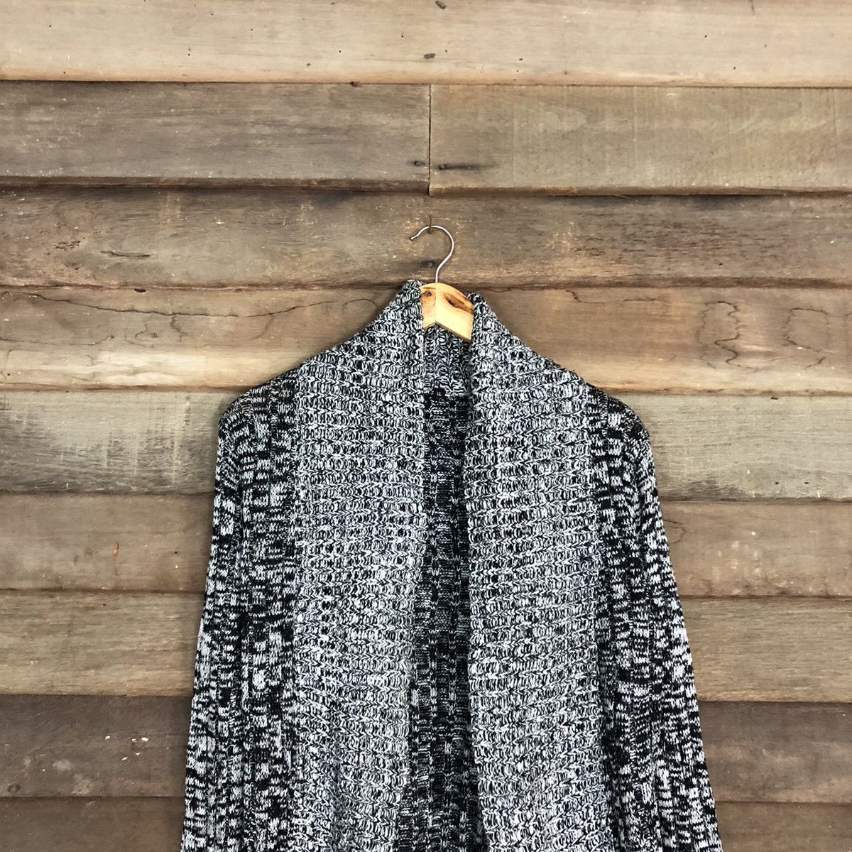 Homespun Knitwear TopValu Grey Knitwear cardigan japan #533B Size US S / EU 44-46 / 1 - 9 Thumbnail