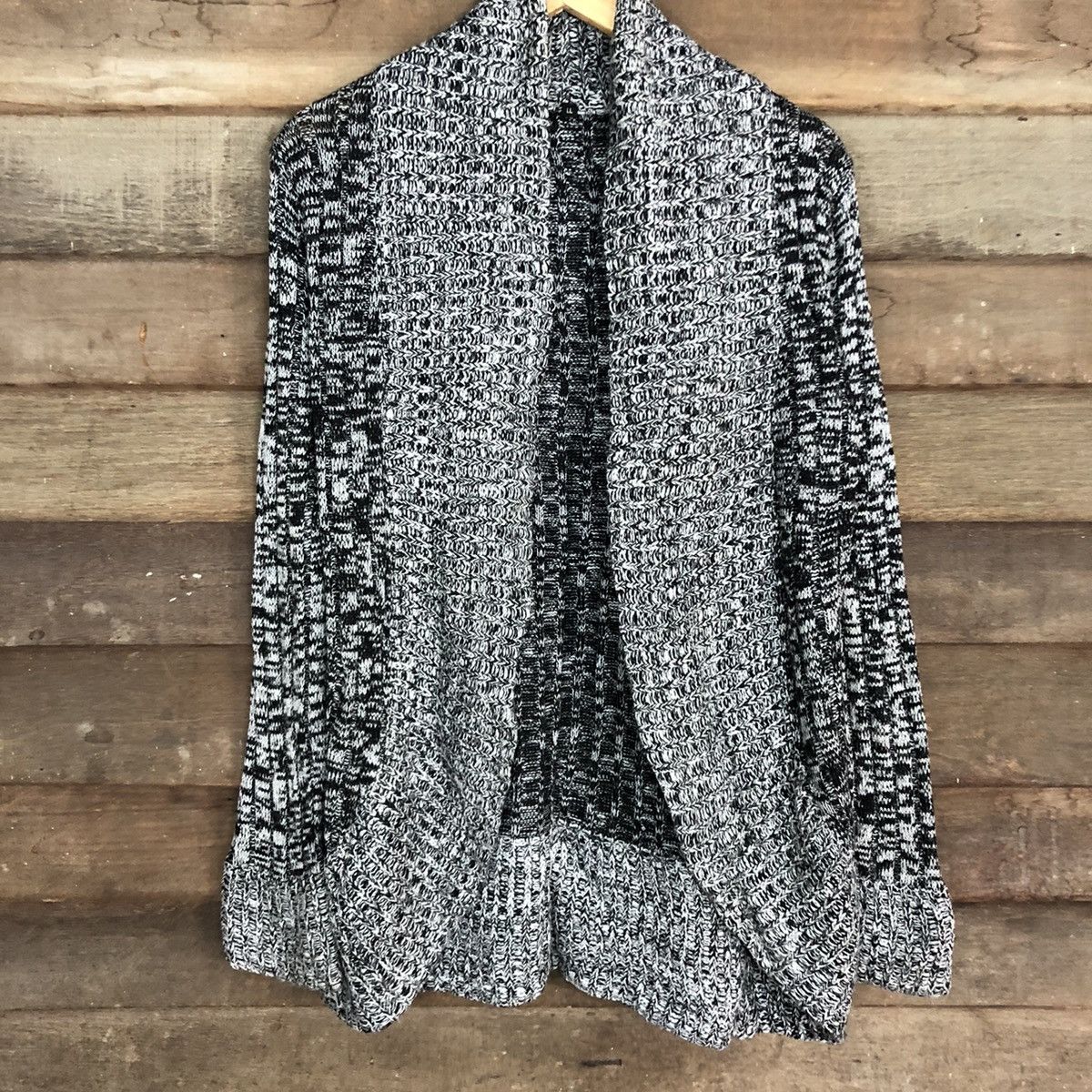 Homespun Knitwear TopValu Grey Knitwear cardigan japan #533B Size US S / EU 44-46 / 1 - 8 Thumbnail