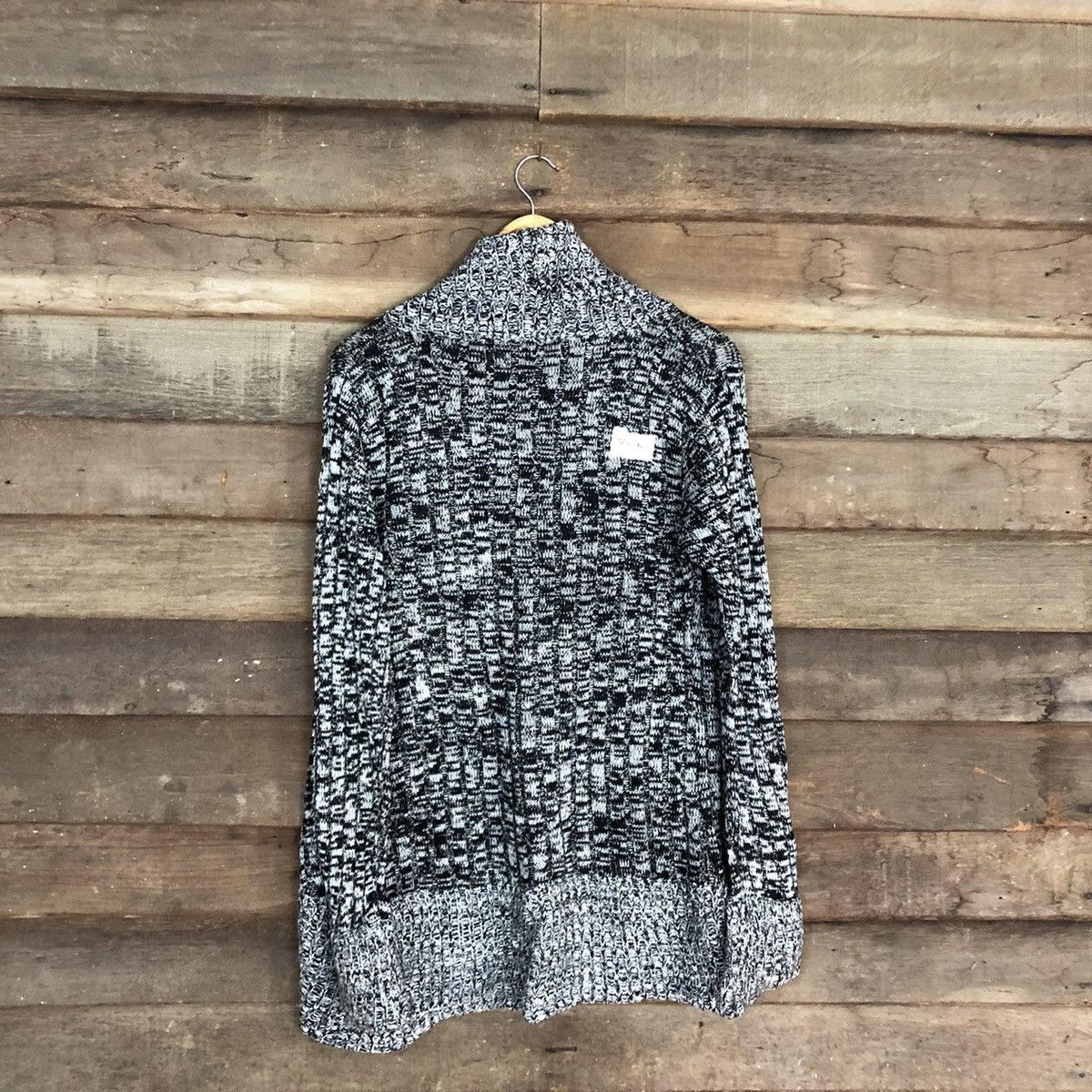 Homespun Knitwear TopValu Grey Knitwear cardigan japan #533B Size US S / EU 44-46 / 1 - 10 Thumbnail