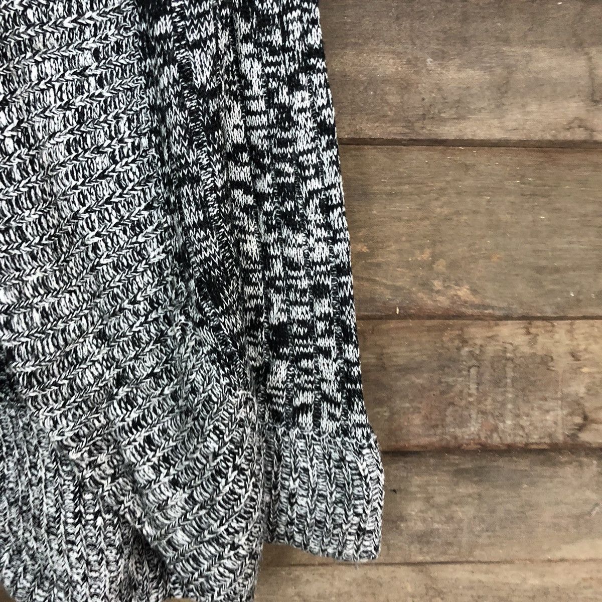 Homespun Knitwear TopValu Grey Knitwear cardigan japan #533B Size US S / EU 44-46 / 1 - 4 Thumbnail