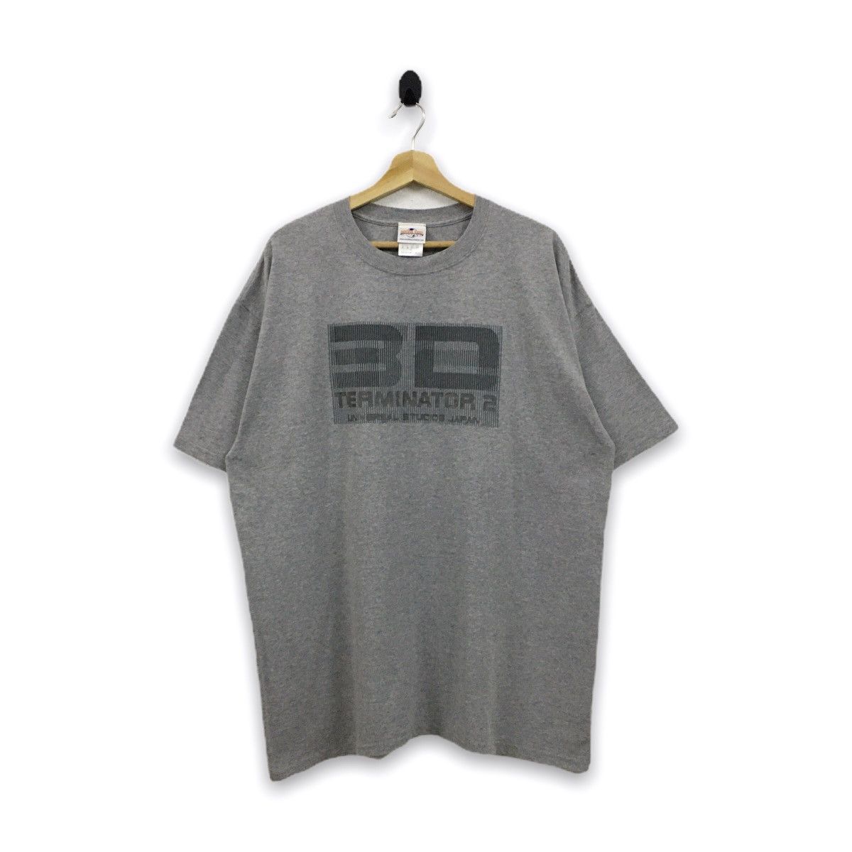 Universal Studios Rare Vintage Movie Terminator 2 3D Tshirt Size US XL / EU 56 / 4 - 1 Thumbnail