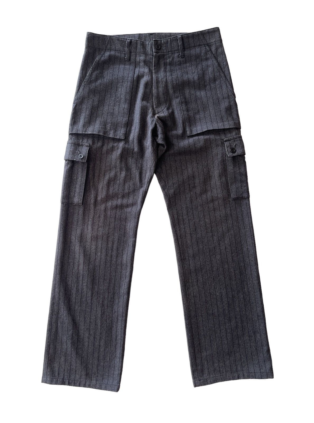 image of Trans Continents Multipocket Cargo Pants in Dark Grey, Men's (Size 31)