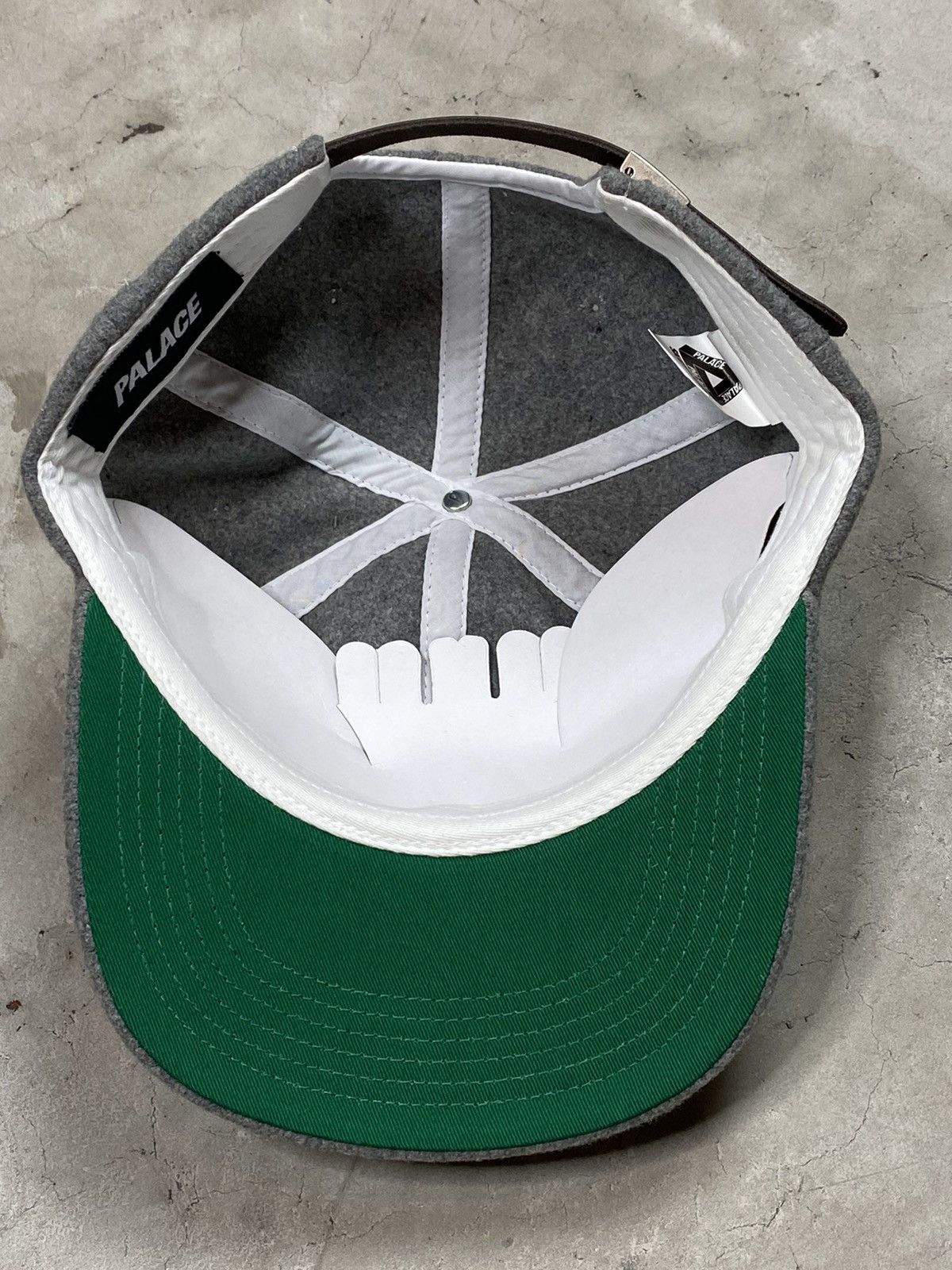 Palace Palace Weed Bulldog Wool 6 Panel Hat Size ONE SIZE - 5 Thumbnail
