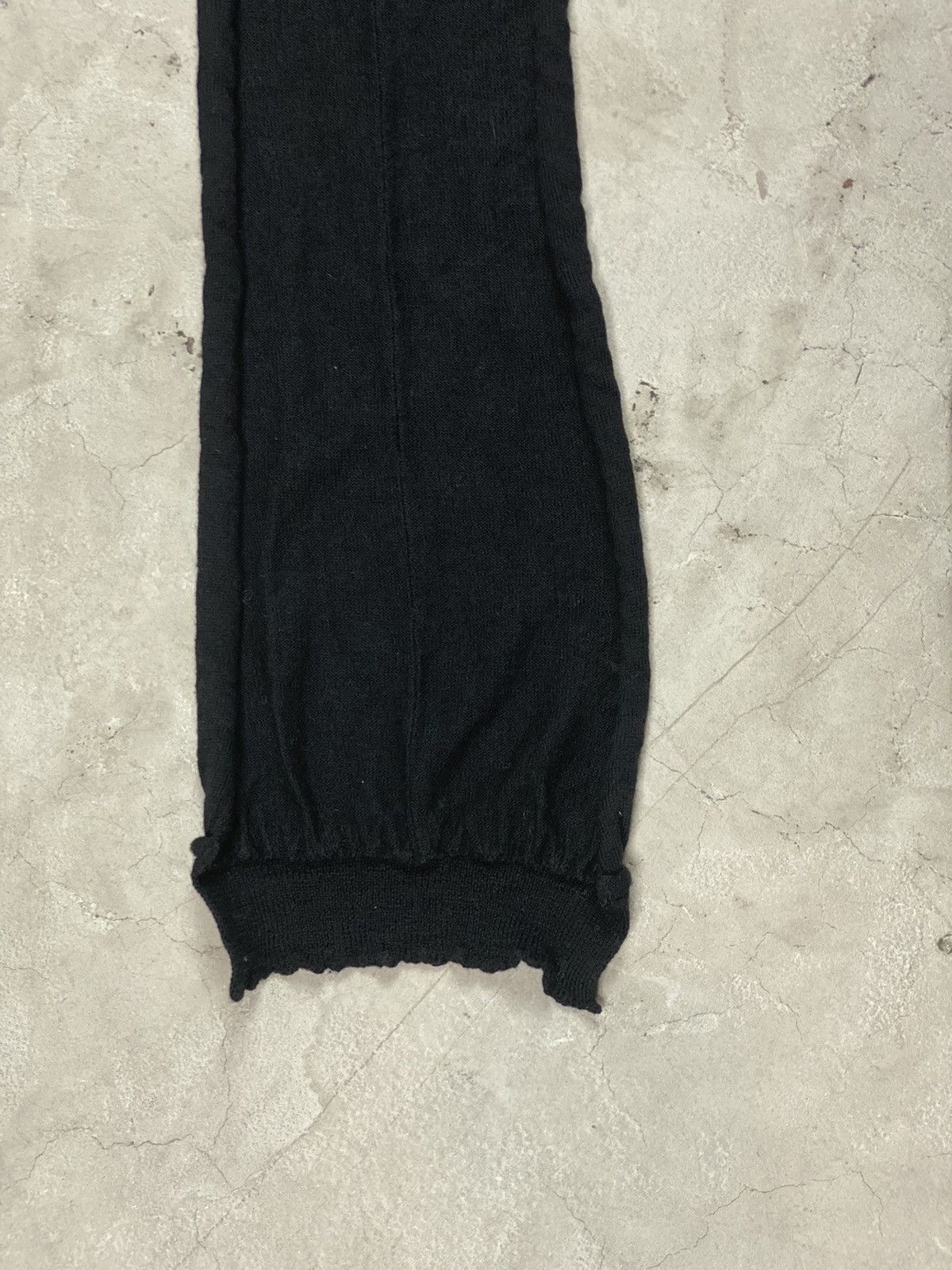 Damir Doma Damir Doma Wool Knit Thin Scarf Size ONE SIZE - 2 Thumbnail