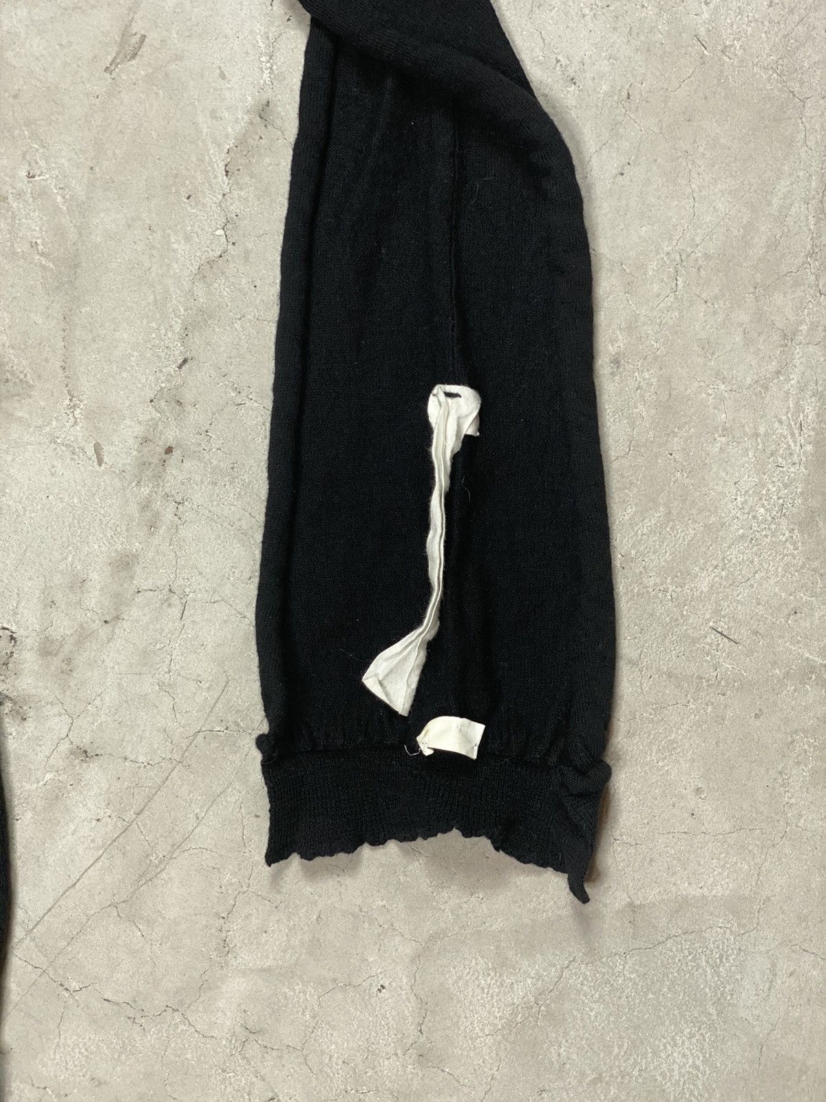 Damir Doma Damir Doma Wool Knit Thin Scarf Size ONE SIZE - 3 Thumbnail